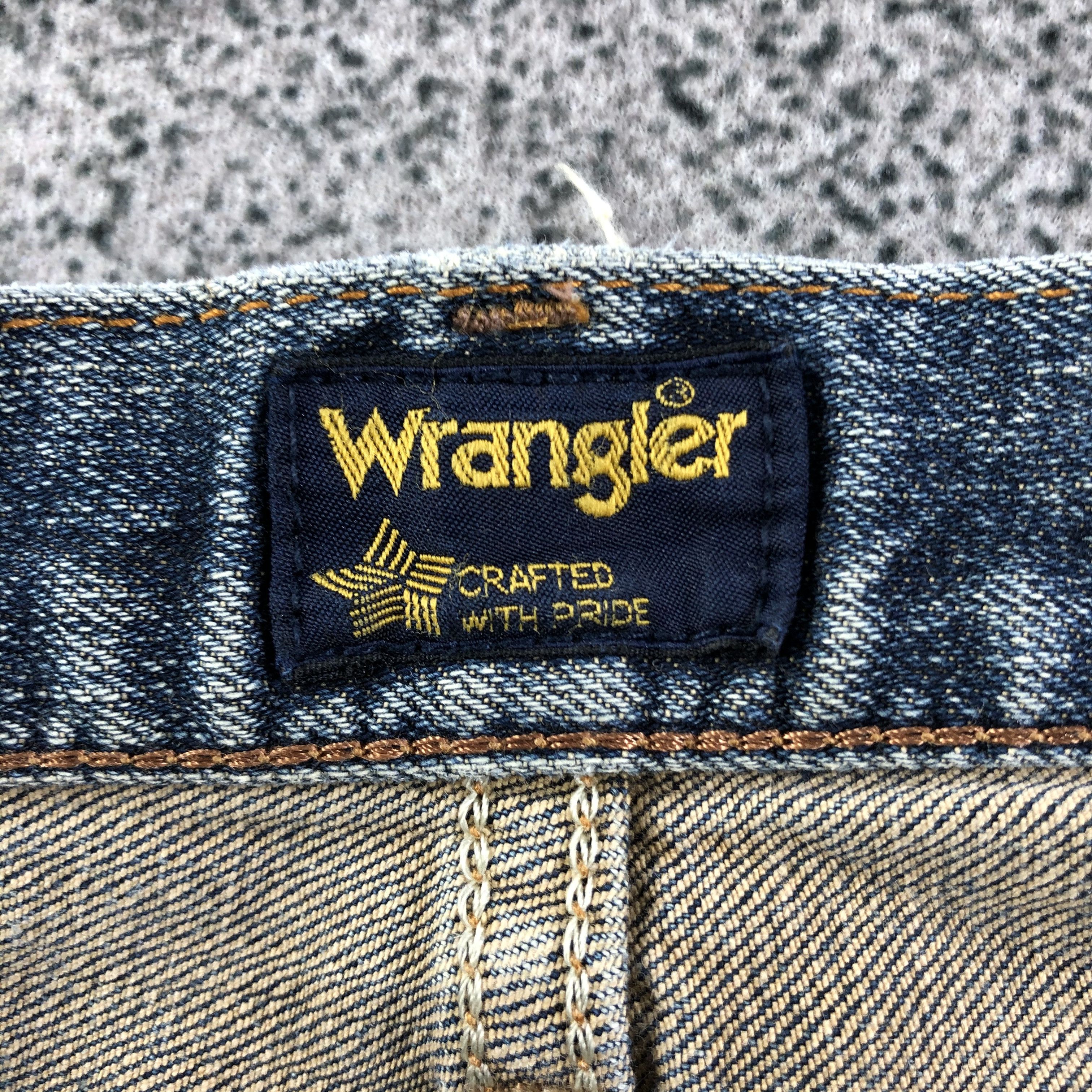 Vintage Vintage Wrangler Jeans Distressed Denim KJ1718 Size US 30 / EU 46 - 8 Thumbnail