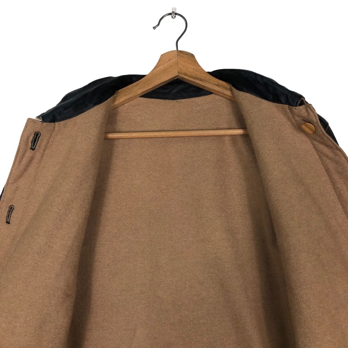 Japanese Brand Cropped Biker Racer Leather Jacket Donna Japan Issey Miyake Size US M / EU 48-50 / 2 - 14 Thumbnail