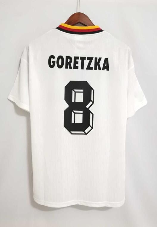 Other 10 goretzka Jersey Germany 1994 World Cup Home Jersey Size US L / EU 52-54 / 3 - 2 Thumbnail