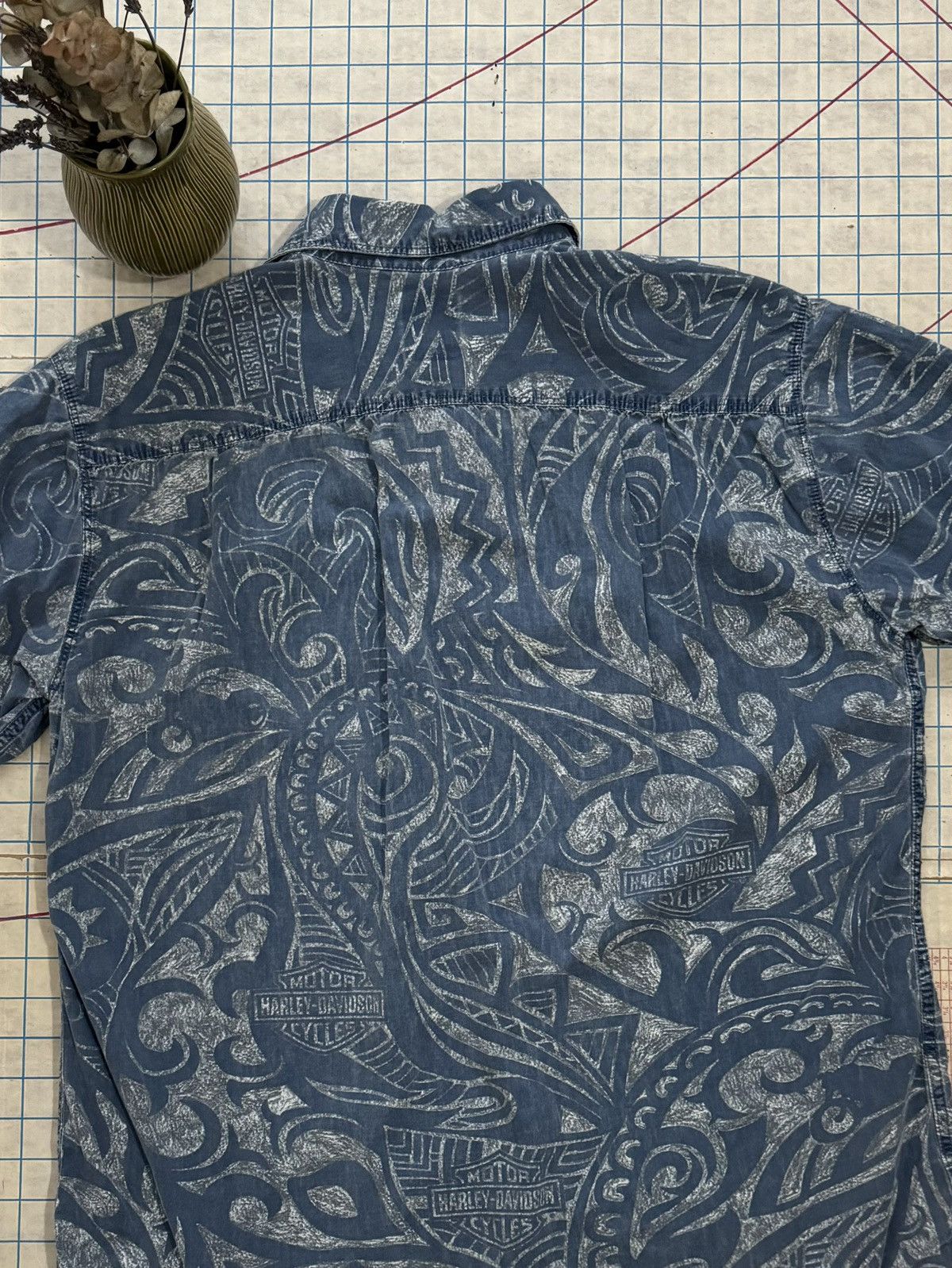 Harley Davidson Harley Davidson Hawaii Short Sleeve Button Up Shirt Large Size US L / EU 52-54 / 3 - 9 Thumbnail