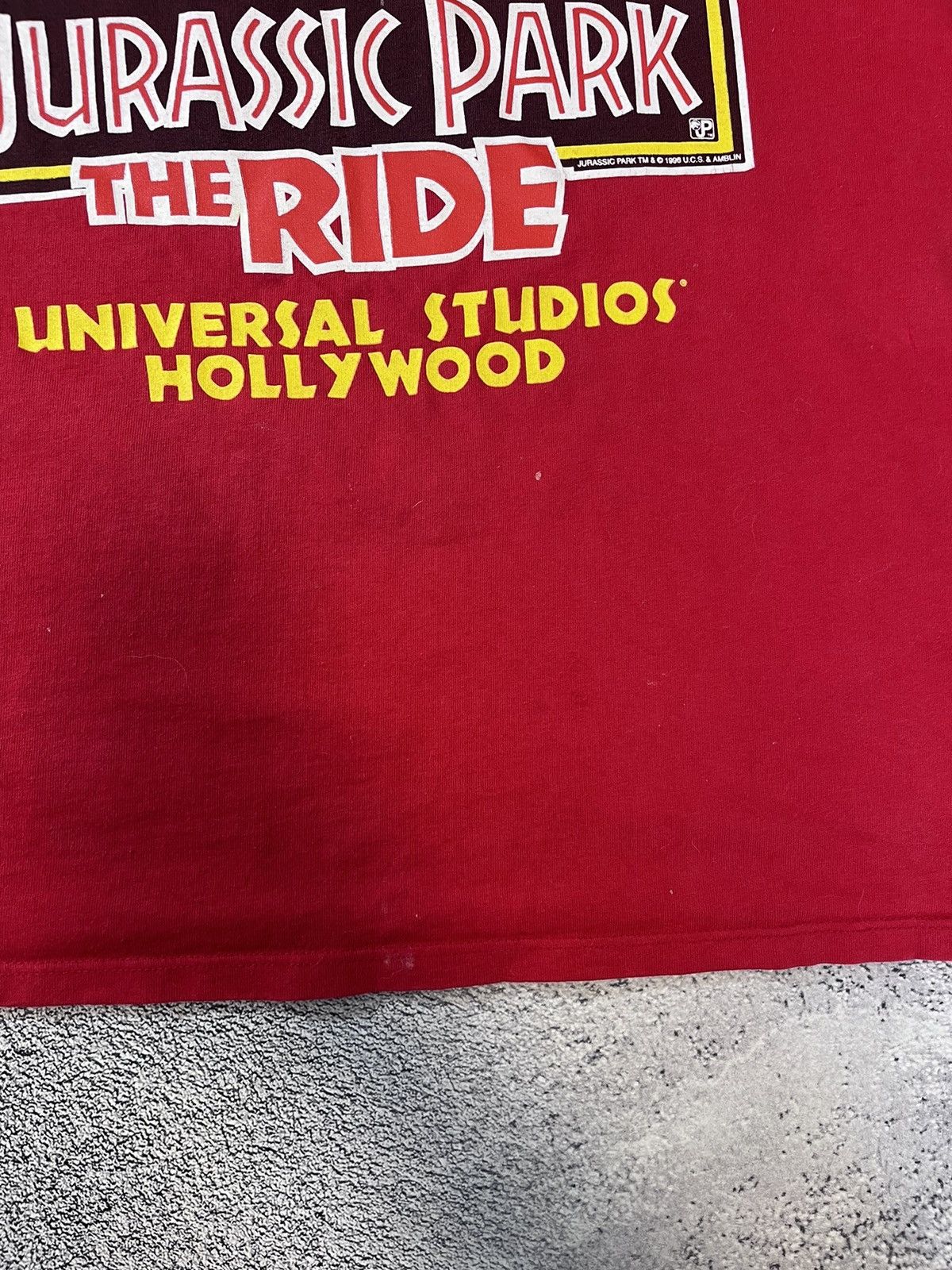 Universal Studios × Vintage Universal Studios T- Shirt Vintage Jurassic Park 1996 Size US L / EU 52-54 / 3 - 14 Thumbnail
