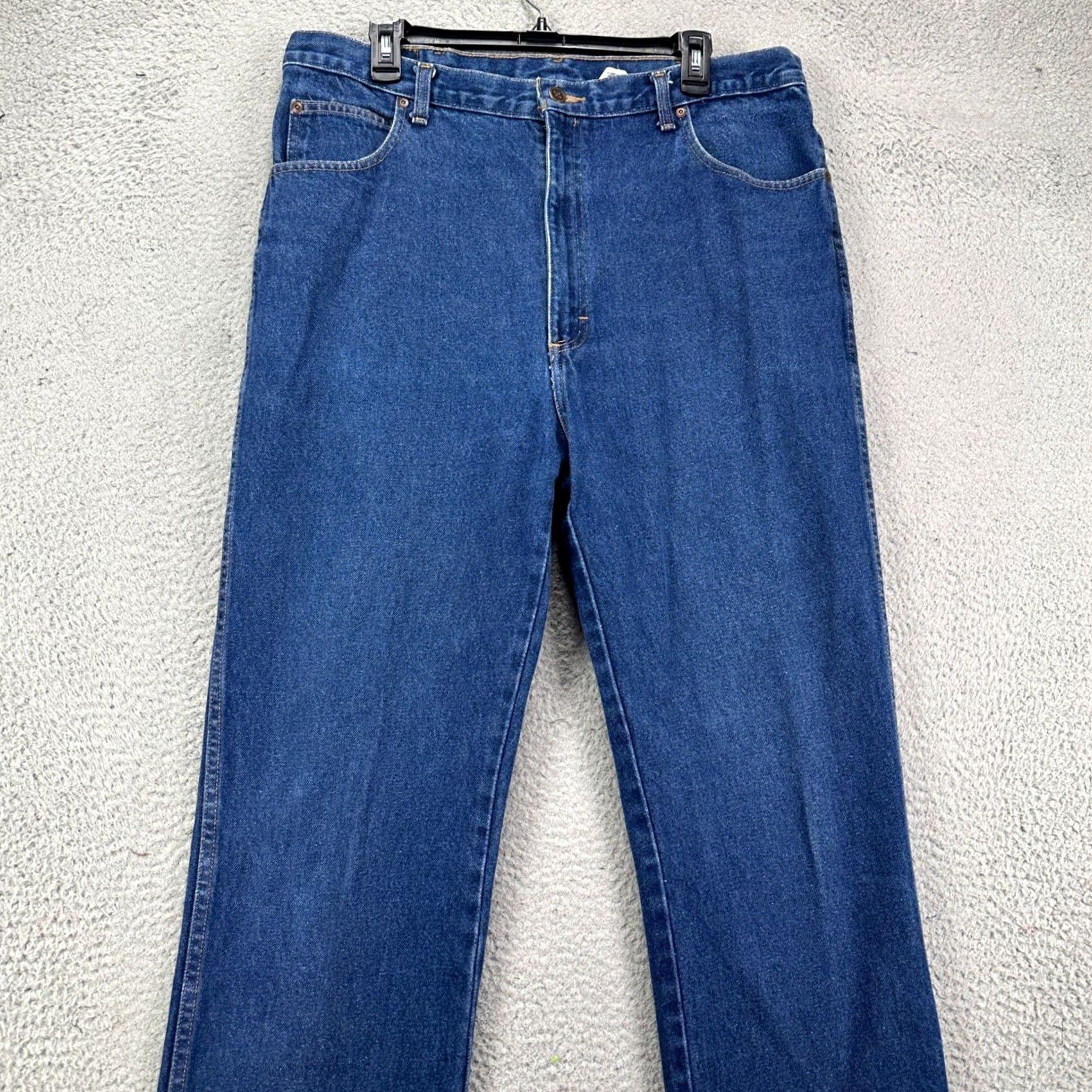 Vintage VINTAGE Sheplers Jeans Bootcut Mens 38X36 Blue Western Cowboy Rodeo 5 Pockets Size US 38 / EU 54 - 3 Thumbnail