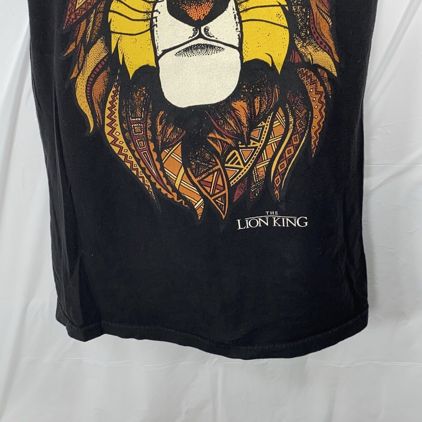 Disney Disney The Lion King Medium Mufasa Black Graphic T Shirt Size US M / EU 48-50 / 2 - 5 Thumbnail