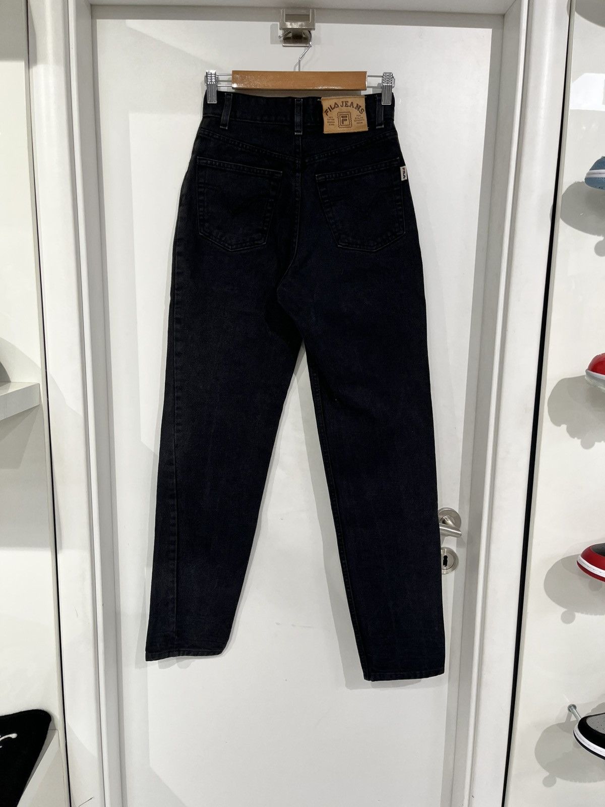 Fila Denim Jeans Black (W) Size 28" / US 6 / IT 42 - 2 Thumbnail