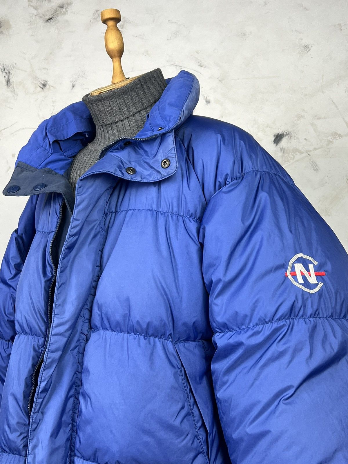 Nautica Vintage Nautica Reversible Puffer Down Jacket Size XL Size US XL / EU 56 / 4 - 3 Thumbnail