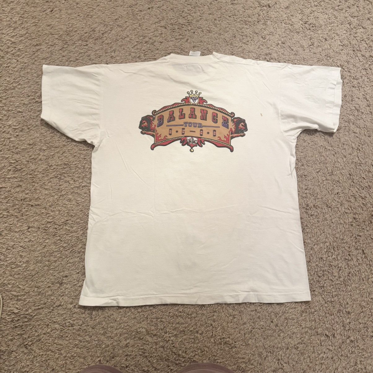 Vintage Vintage 1995 Van Halen Balance Tour Clown Graphic Tee Size US XL / EU 56 / 4 - 6 Thumbnail