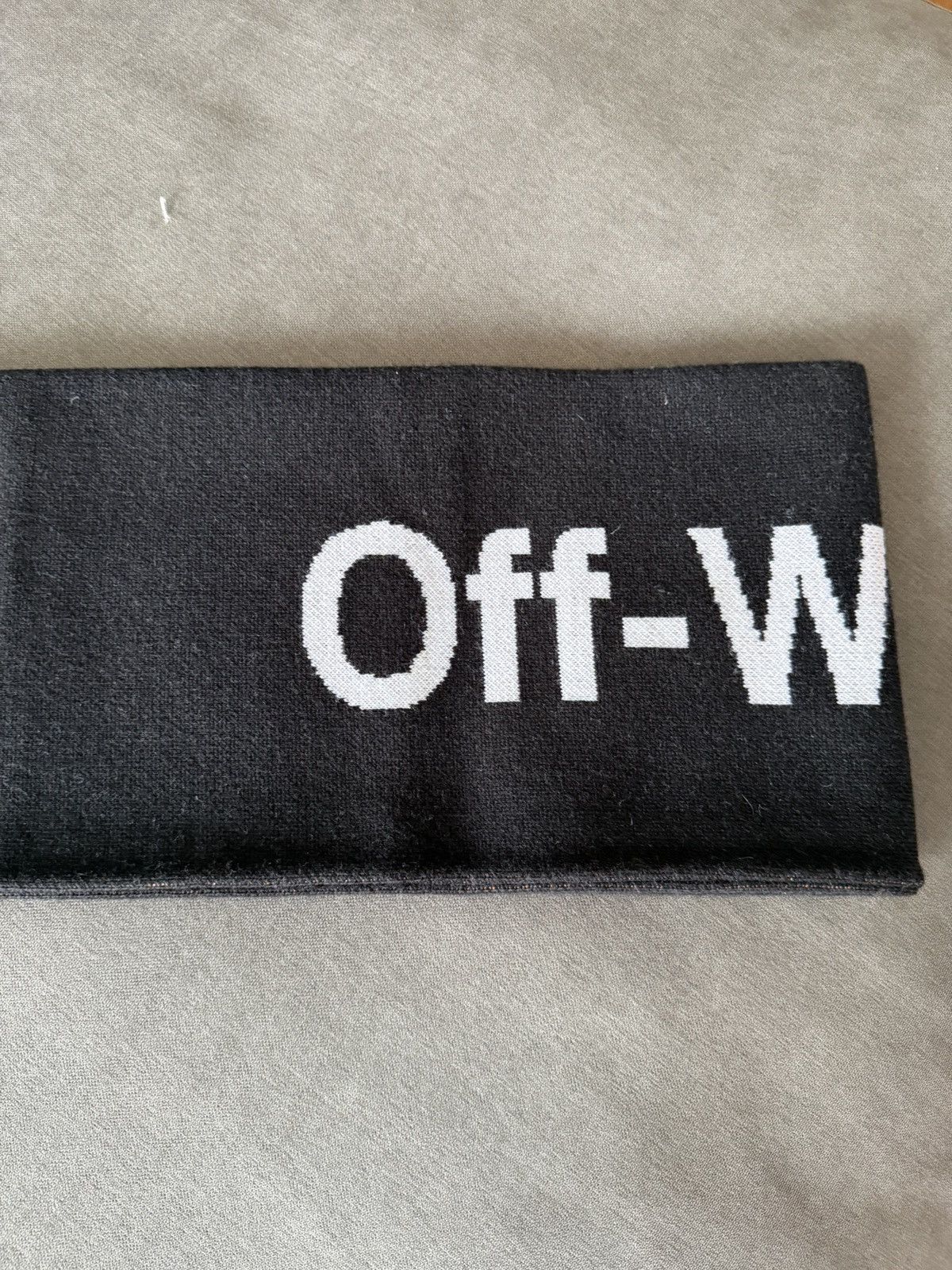 Off-White OFF-WHITE Diagonal Big Logo Scarf Size ONE SIZE - 10 Thumbnail