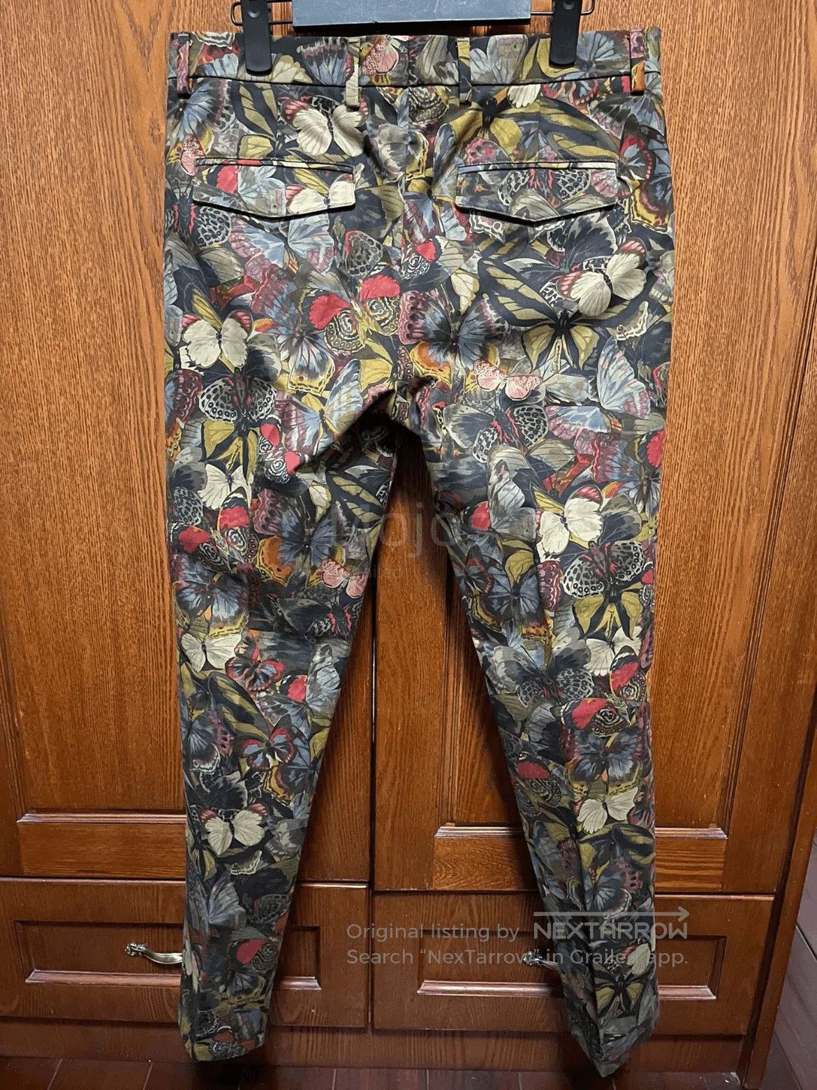 Valentino Sz 44 Valentino Butterfly Pattern Trousers. Size US 28 / EU 44 - 2 Thumbnail