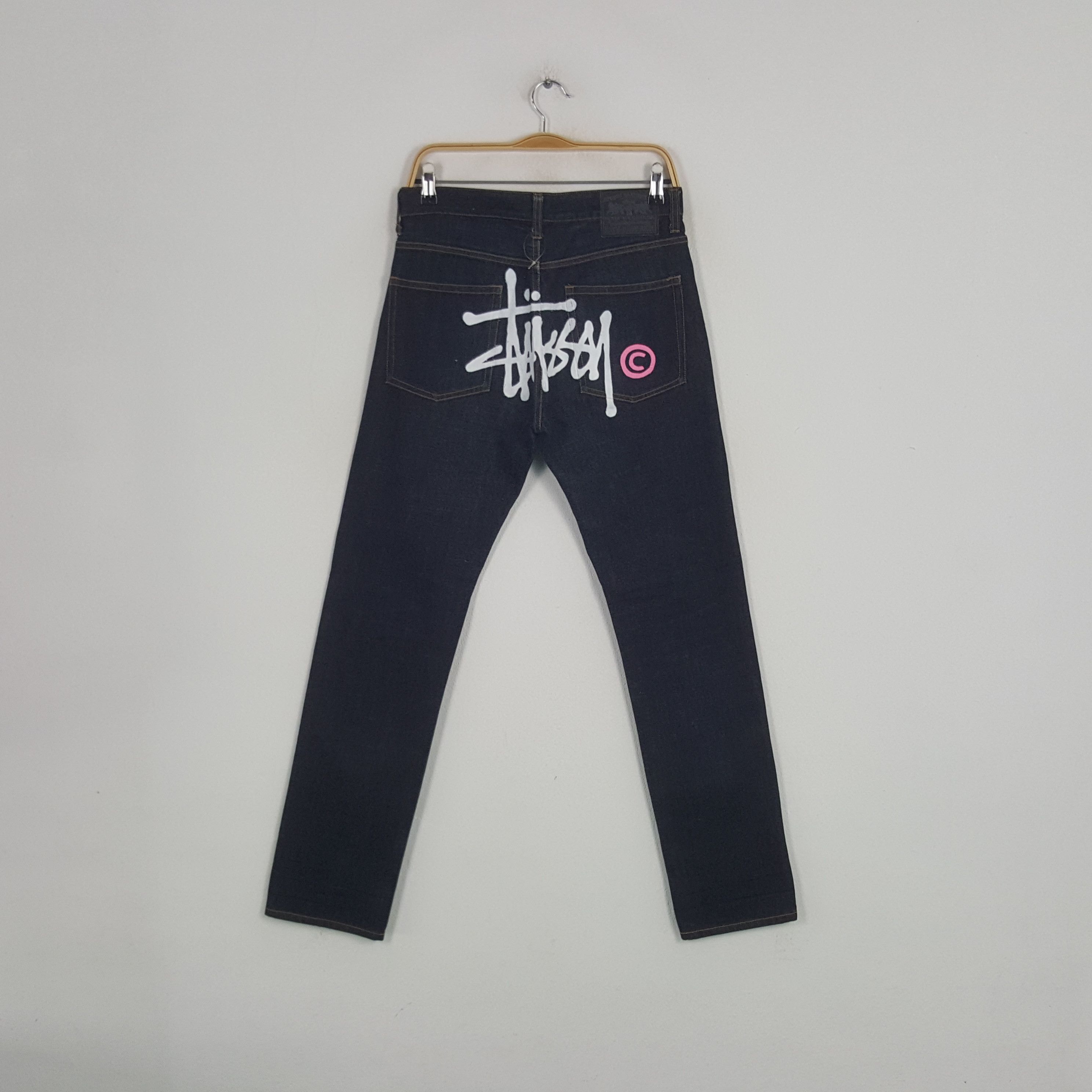 Stussy × Vintage Vintage Stussy American Streetwear Style Denim Jeans Size US 30 / EU 46 - 1 Thumbnail