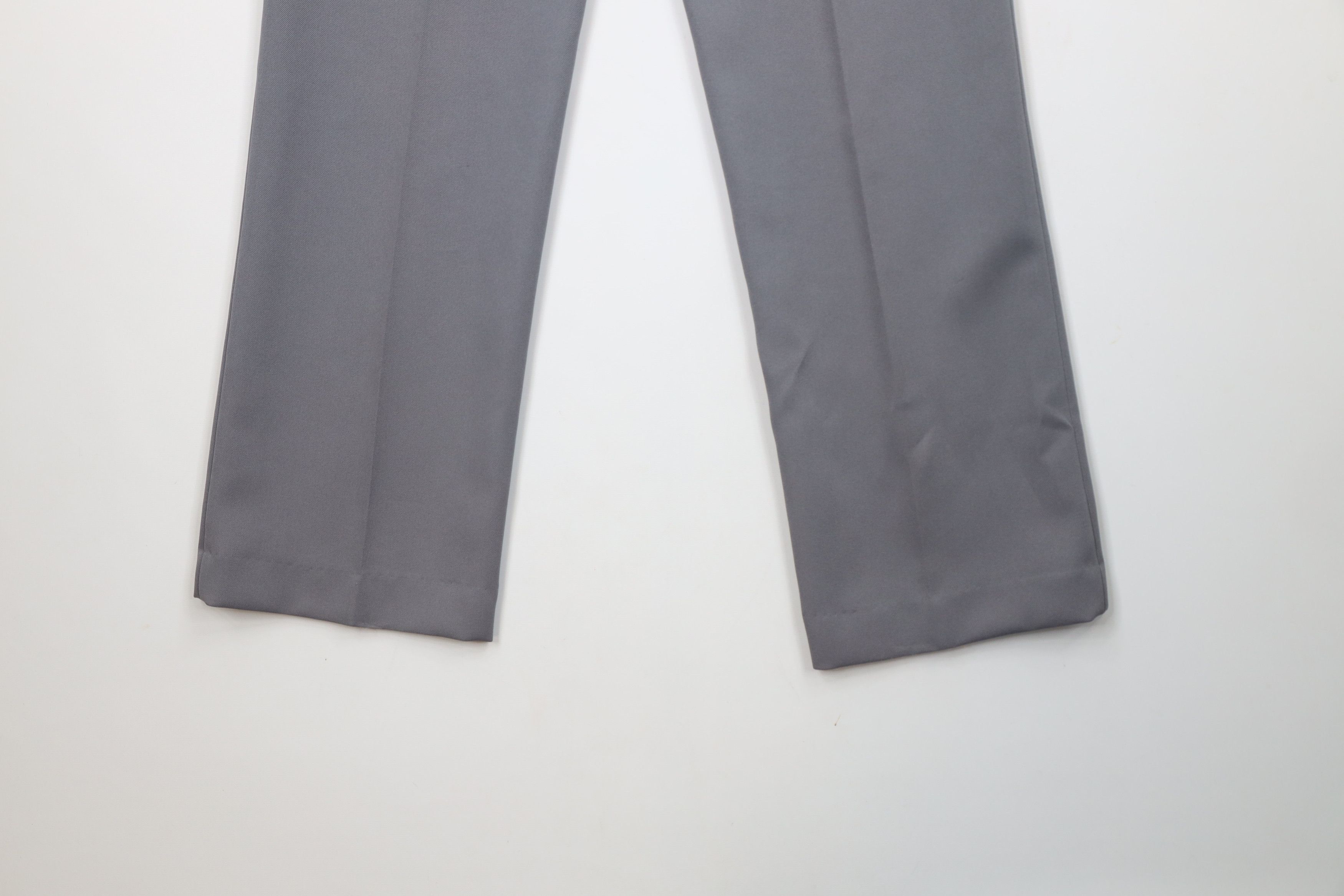 Vintage Vintage 70s Streetwear Flared Wide Leg Chino Pants Gray USA Size US 32 / EU 48 - 12 Thumbnail