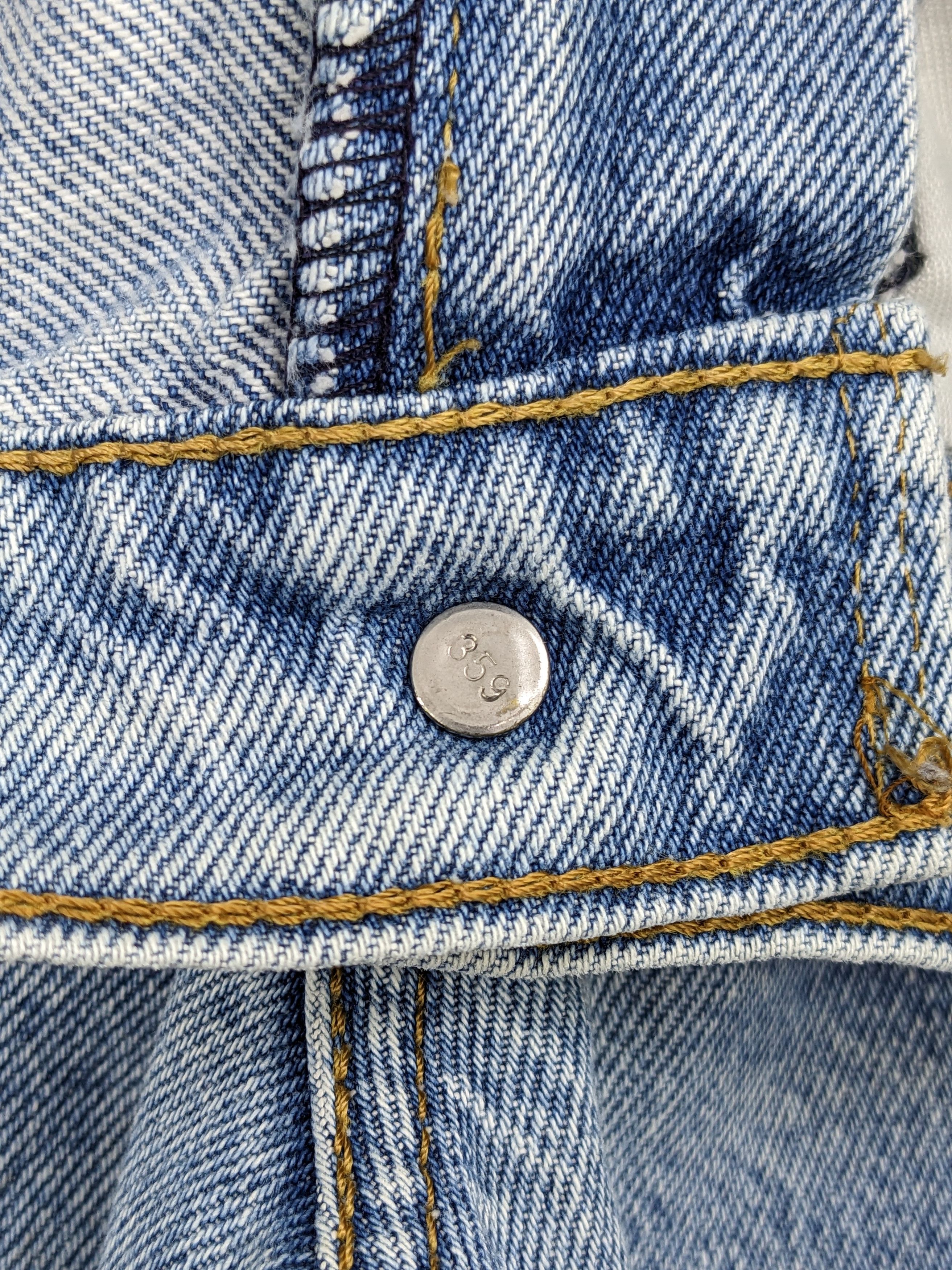 Levi's × Vintage Vintage 80s Levis 310 Orange Tabs Jeans DJ0025Z Size US 35 - 10 Thumbnail