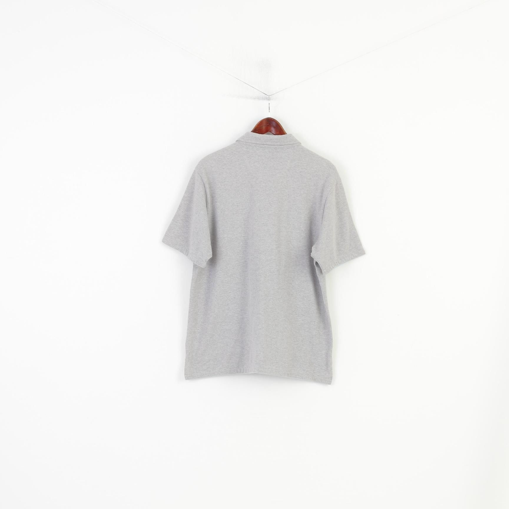 Adidas Adidas Men XL Polo Shirt Grey Sport Vintage 3388 Size US XL / EU 56 / 4 - 6 Thumbnail