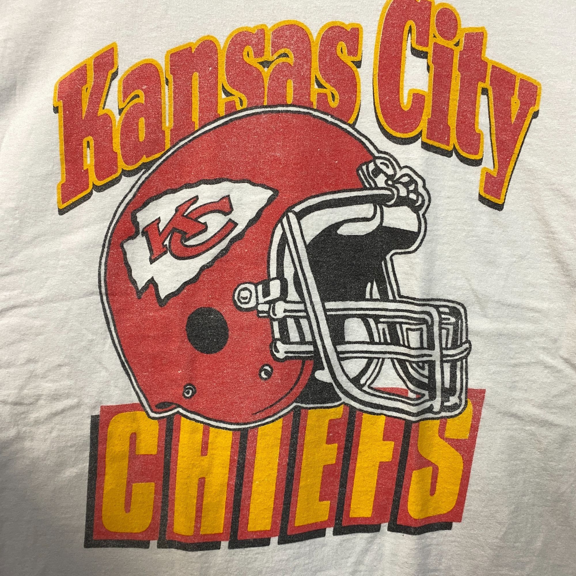NFL NFL Kansas City Chief Vintage Style Helmet Logo Football T-S Size US S / EU 44-46 / 1 - 2 Thumbnail