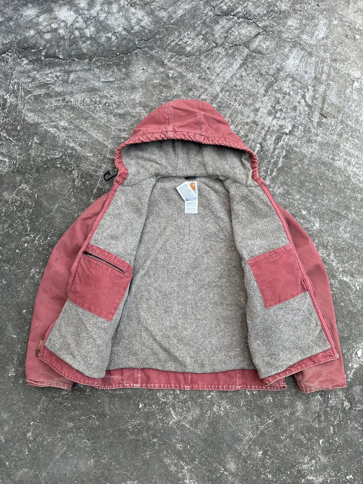 Carhartt Rare! Crazy Vintage Y2K Carhartt WJ141 VRS Hooded Jacket Size US L / EU 52-54 / 3 - 5 Thumbnail