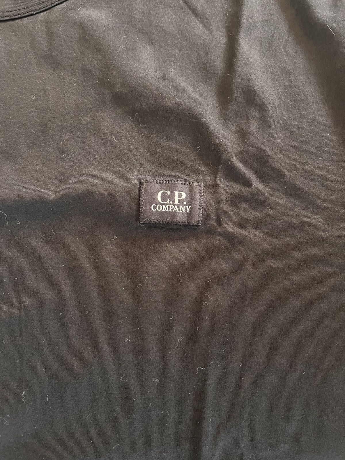 C.P. Company Cp company black logo tee Size US XXL / EU 58 / 5 - 2 Thumbnail