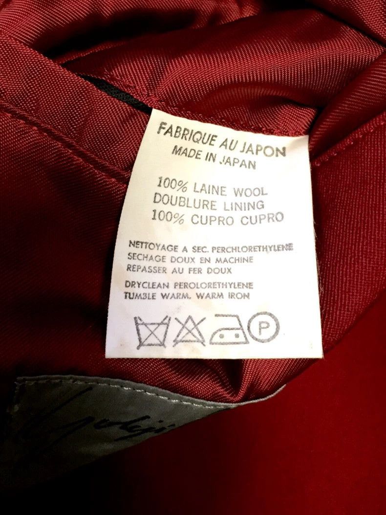 Yohji Yamamoto Yohji Yamamoto achive Red suit-2505 Size US M / EU 48-50 / 2 - 9 Thumbnail