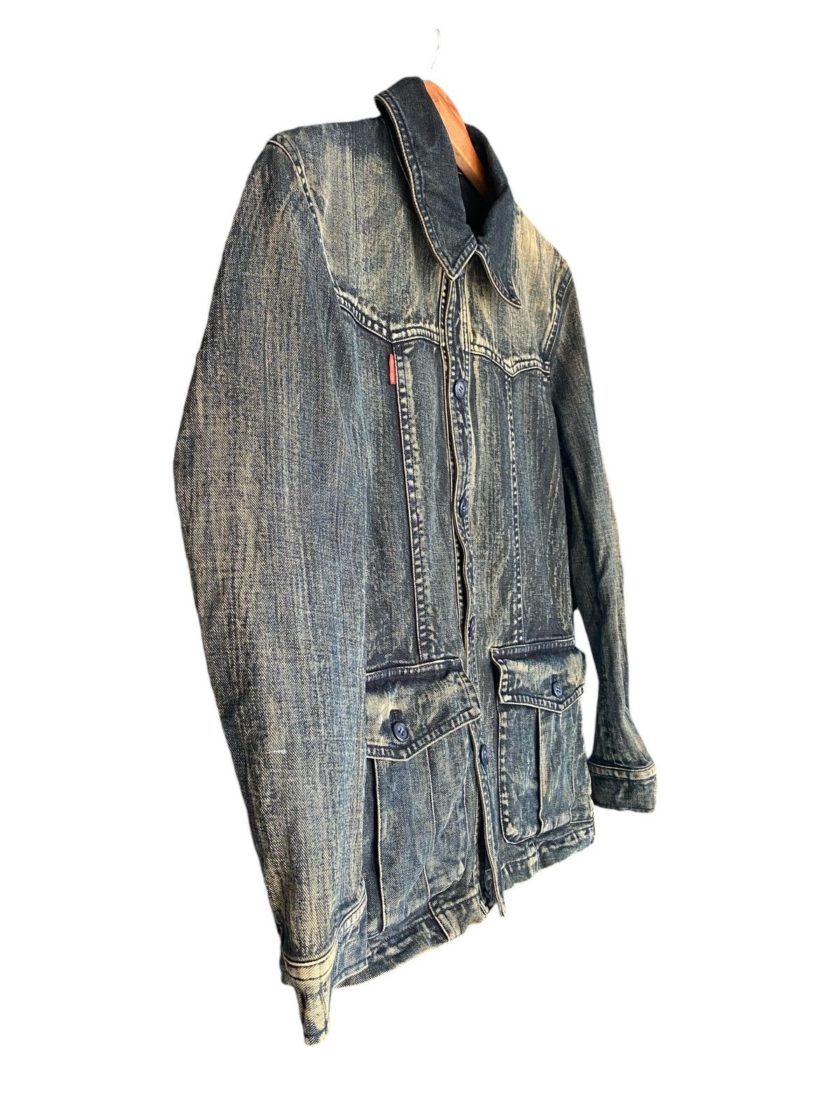 If Six Was Nine Rare TORNADO MART Denim Jacket Button (M) Size US M / EU 48-50 / 2 - 7 Thumbnail