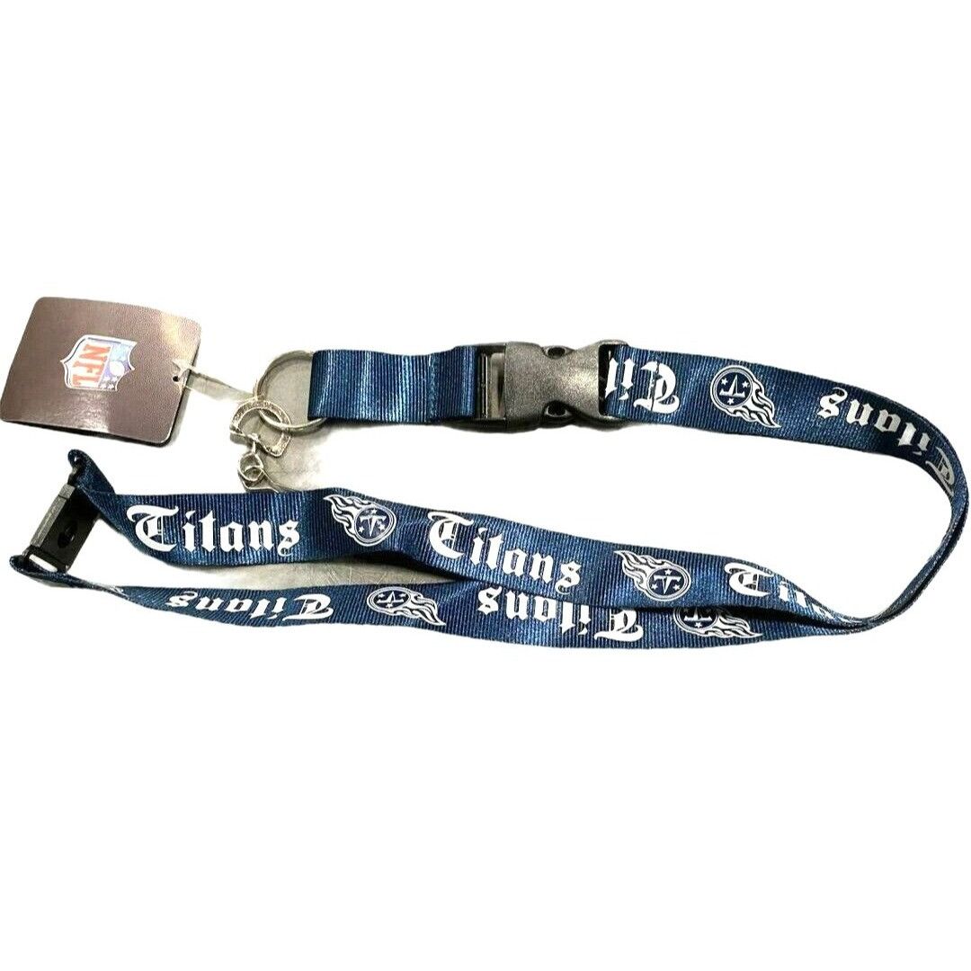 Other TENNESSEE TITANS Lanyard Keychain Old English Font Design Ne Size ONE SIZE - 1 Thumbnail