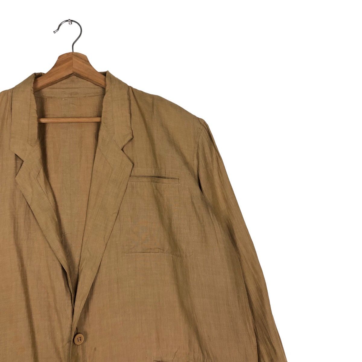 Issey Miyake Vintage Bomber Chore Jacket Tete Homme Katoh Kazutaka Japan Size US L / EU 52-54 / 3 - 6 Thumbnail