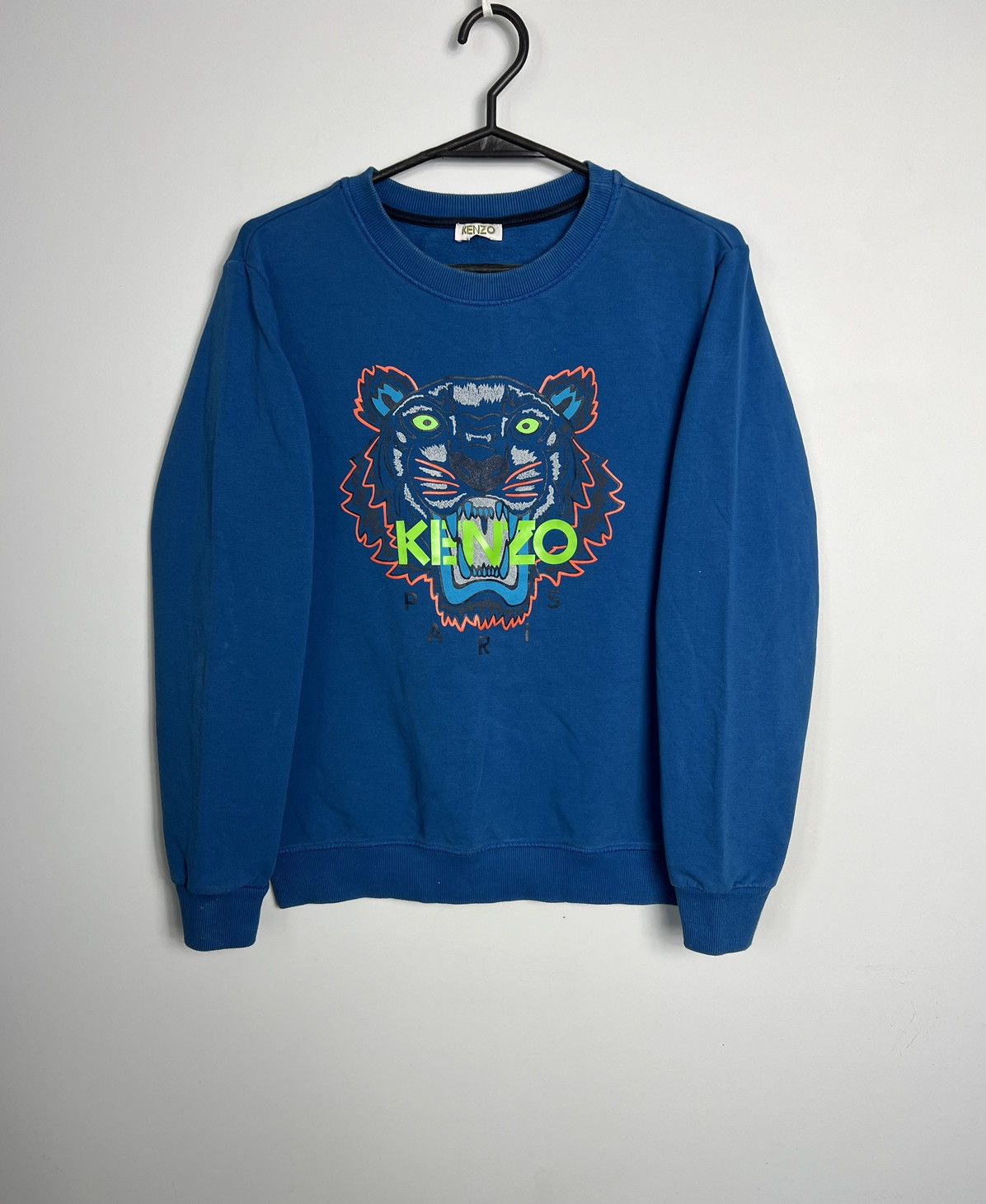 Kenzo Sweatshirt Kenzo Tiger big logo Size US S / EU 44-46 / 1 - 1 Thumbnail