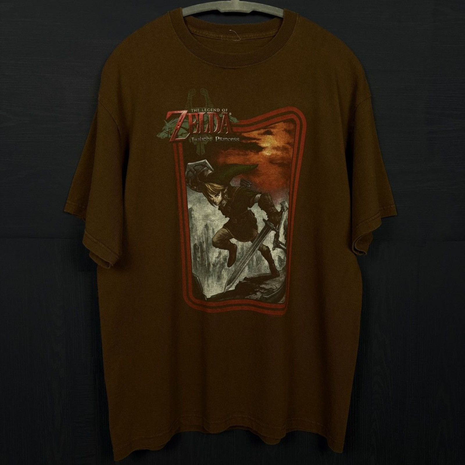 Japanese Brand × Vintage 🗡️LEGEND OF ZELDA Twilight Princess T Size US XL / EU 56 / 4 - 6 Thumbnail