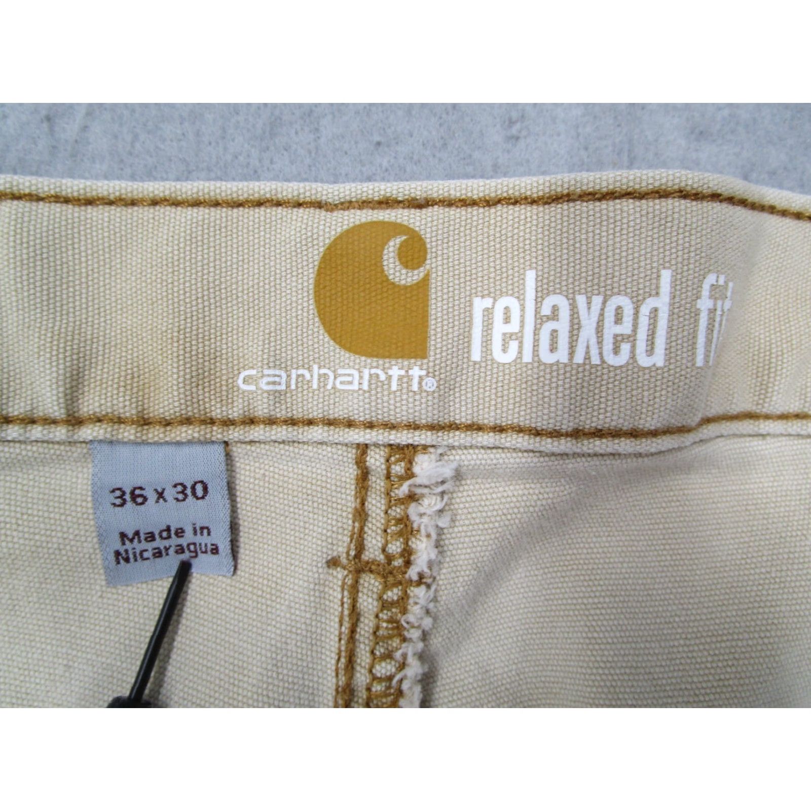 Carhartt VINTAGE Carhartt Men's Jeans Pants Cargo Relaxed Fit 36 Brown Workwear 30x34 Size US 36 / EU 52 - 3 Thumbnail