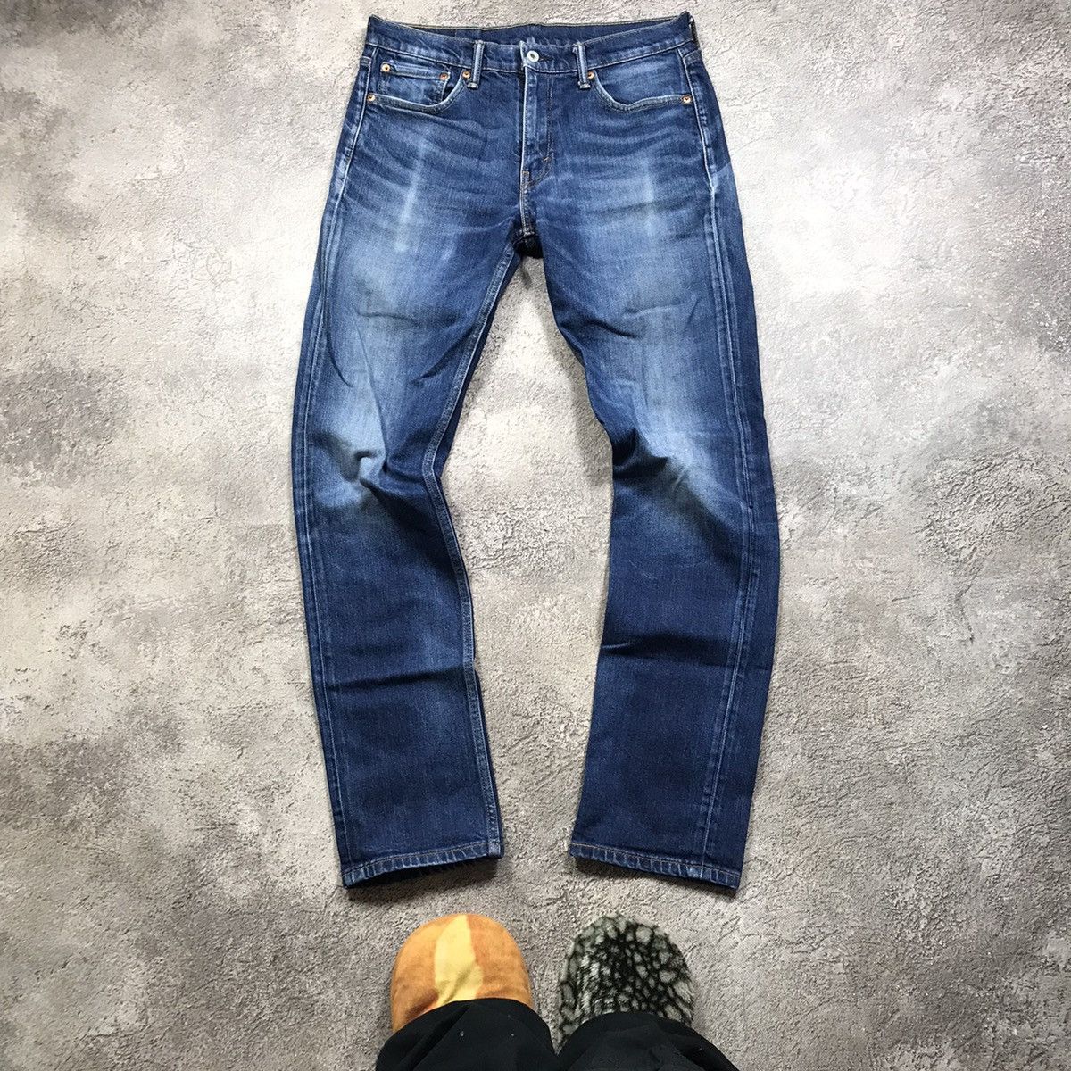 Vintage Vintage 90s Levis Distressed Baggy Jeans Grunge Thrashed 32 Size US 32 / EU 48 - 3 Thumbnail