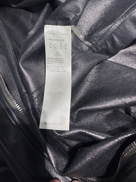 Rick Owens Drkshdw Rick Owens Klaus leather trenchcoat Size US XL / EU 56 / 4 - 4 Thumbnail