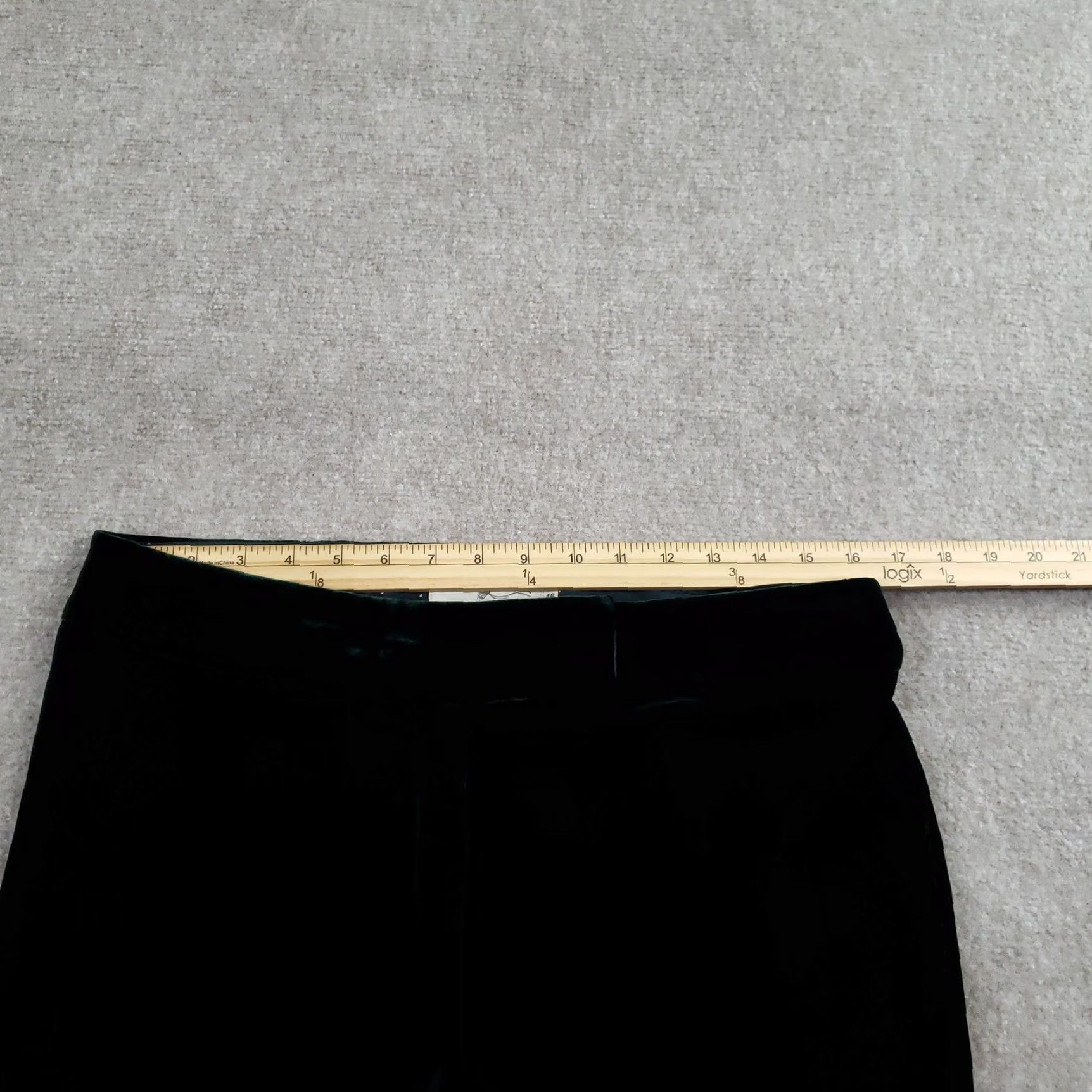Velvet Blunauta Velvet Pants Womens 46 Green Silk Blend Straight Leg (Fits 32x30) Size 32" / US 10 / IT 46 - 6 Thumbnail