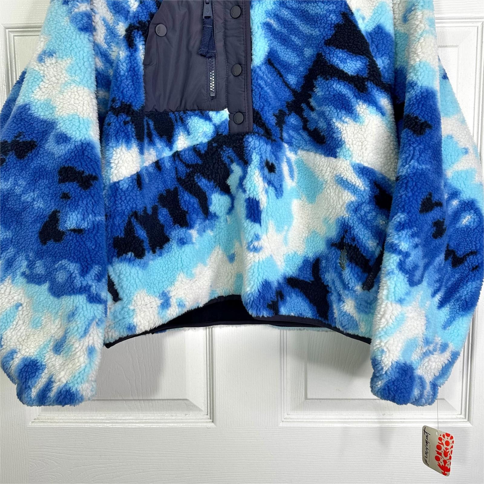 Free People NWT Free People Movement Tie Dye Fleece Pullover Jacket Sz S Size S / US 4 / IT 40 - 5 Thumbnail