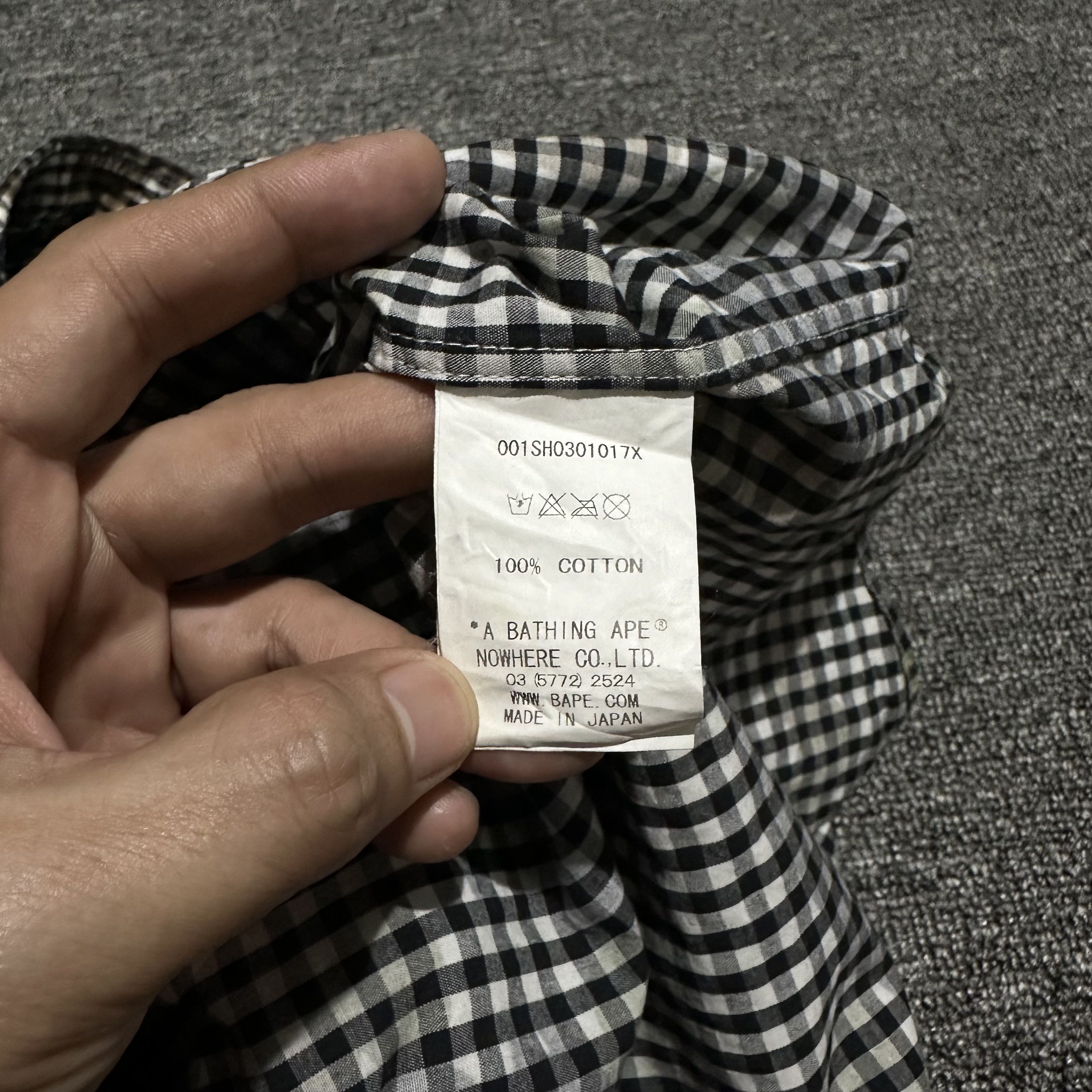 Bape Bape camo button up shirt Size US S / EU 44-46 / 1 - 6 Thumbnail