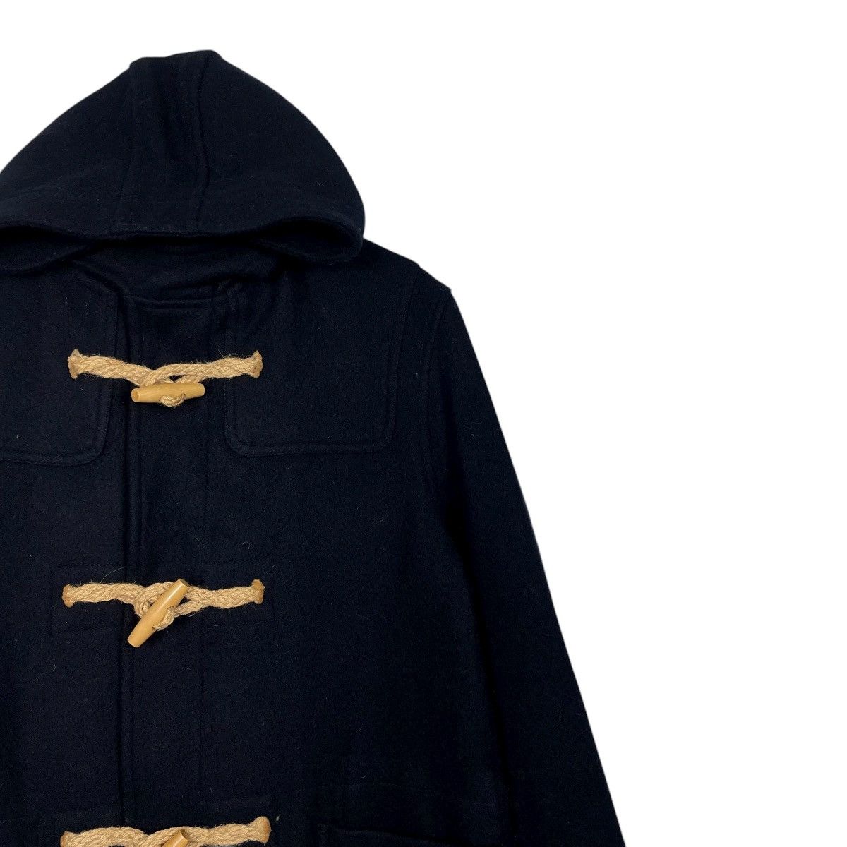 Fidelity Fidelity Gerald & Stewart Hooded Wool Duffle Jacket Size US M / EU 48-50 / 2 - 5 Thumbnail