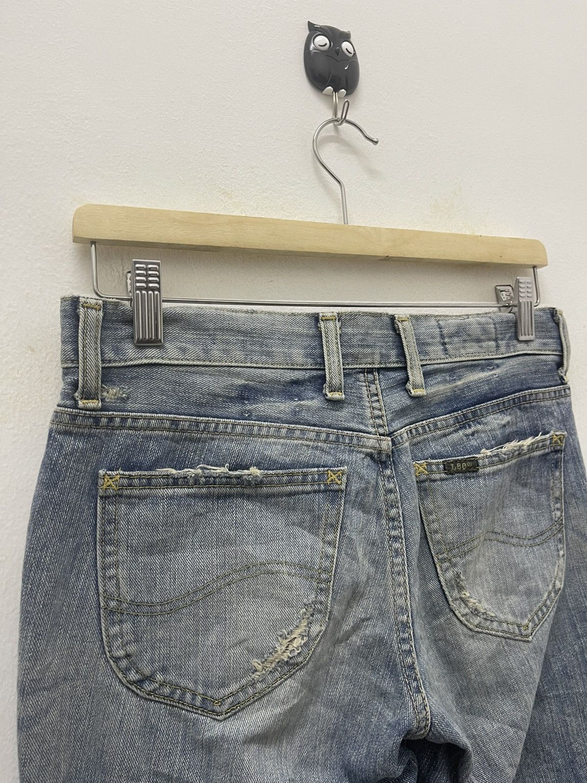 Lee Rare Vintage LEE COWBOY Made in Japan Distressed Thrashed Size US 28 / EU 44 - 17 Thumbnail