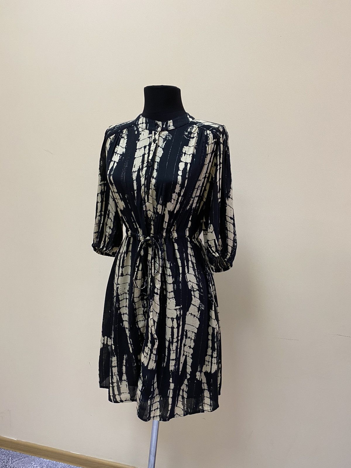 ba&sh Ba&sh Womens Kenya Tie Dye Mini Dress Size XS Size XS / US 0-2 / IT 36-38 - 4 Thumbnail