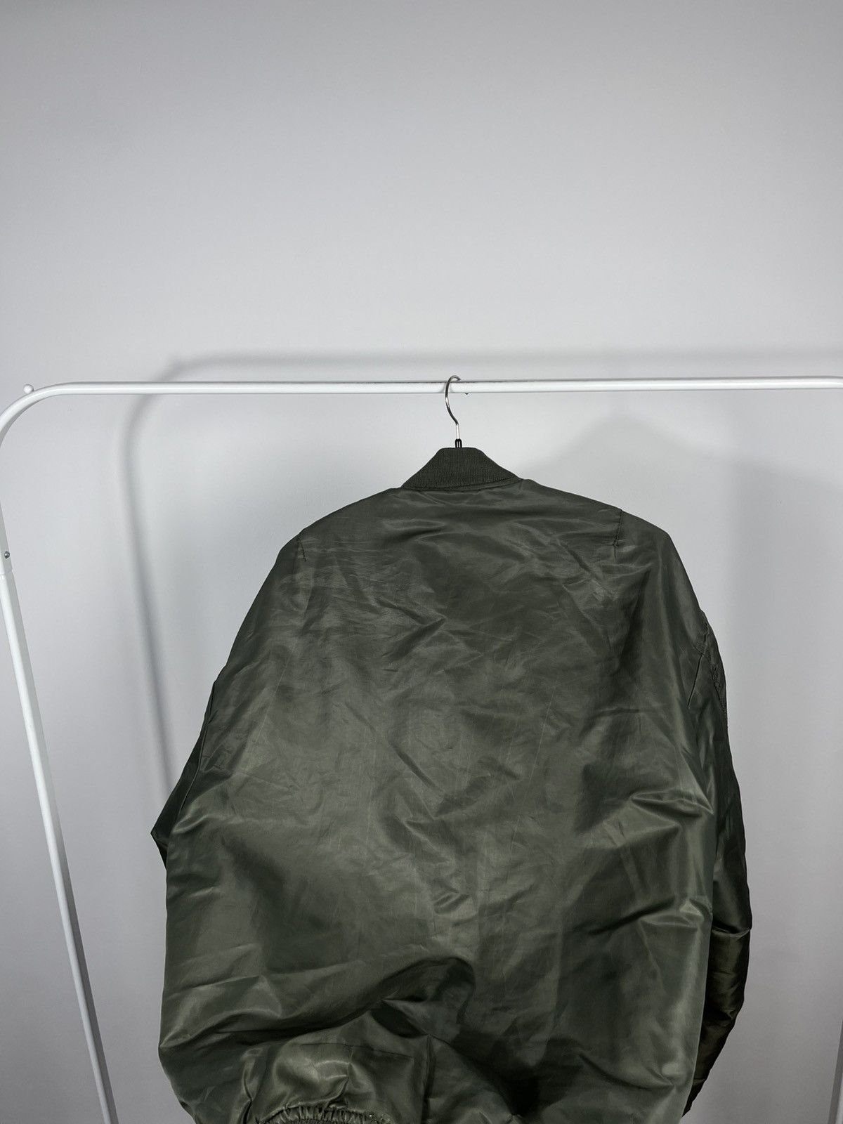 Other Vintage USA Aviator Bomber Jacket Olive Military Flight Size US L / EU 52-54 / 3 - 14 Thumbnail