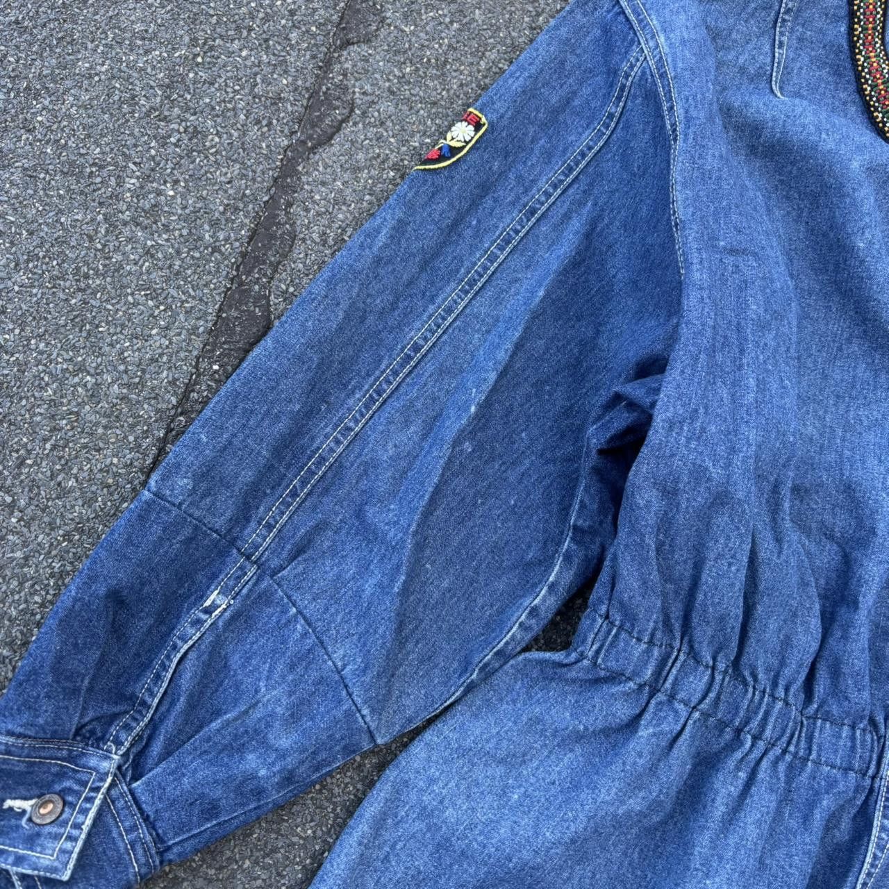 Japanese Brand × Vintage Radio Denim Shirt Size M / US 6-8 / IT 42-44 - 7 Thumbnail