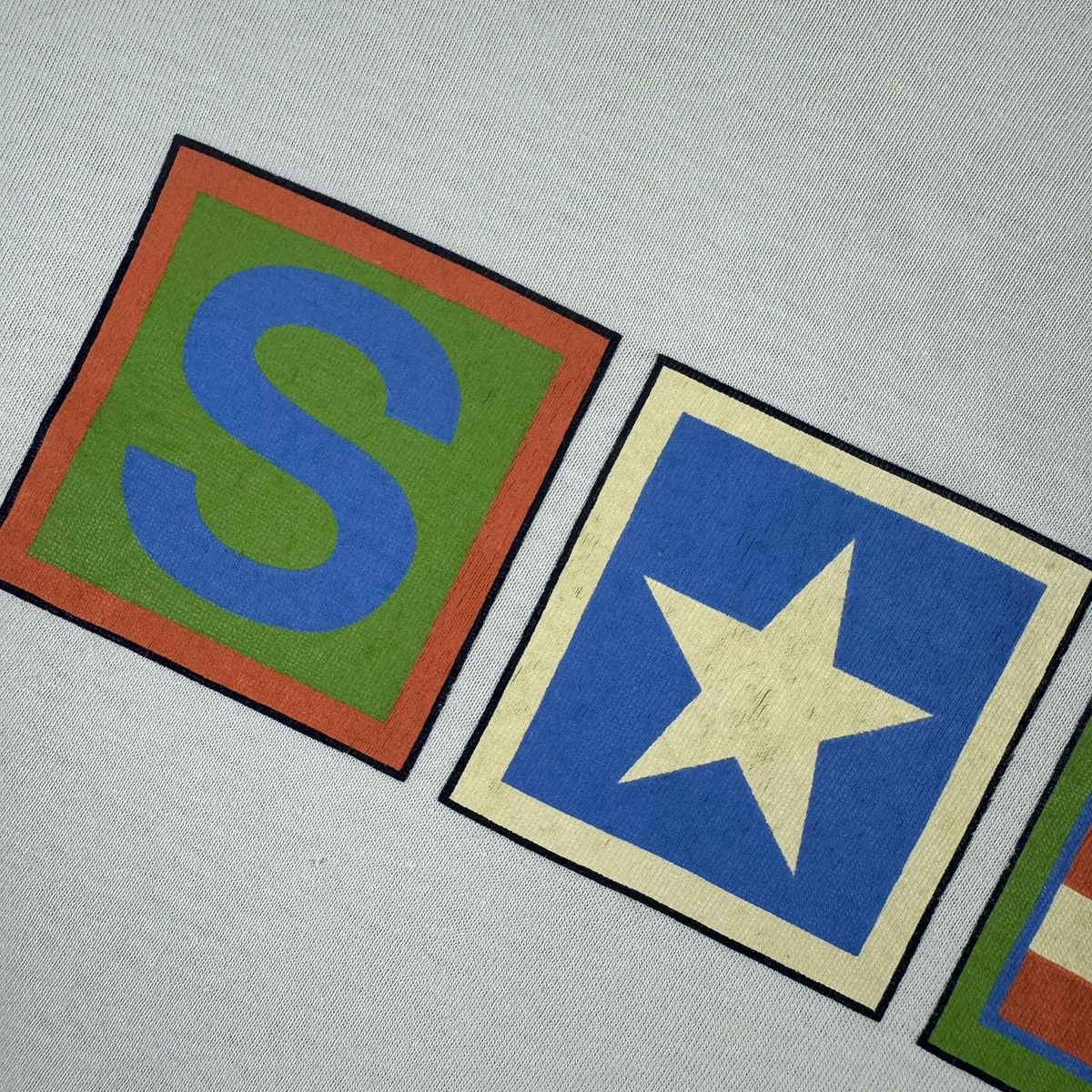 Stussy Vintage 90s Stussy Star Box T-shirt Size US L / EU 52-54 / 3 - 7 Thumbnail
