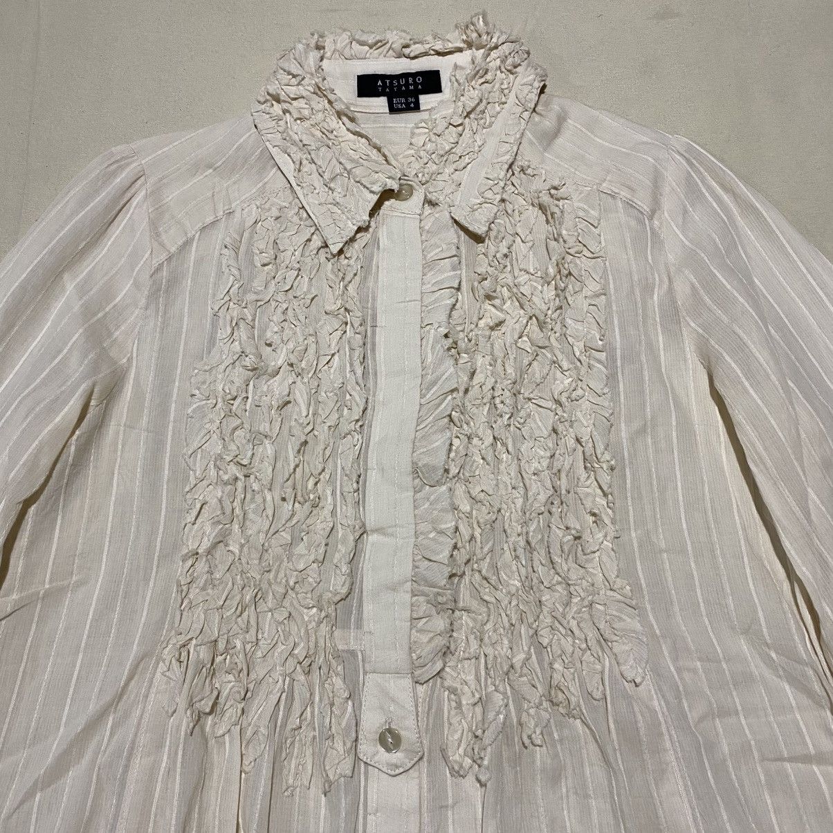 Yohji Yamamoto Vintage Atsuro Tayama by Yohji Yamamoto Blouses Button Ups Size M / US 6-8 / IT 42-44 - 3 Thumbnail