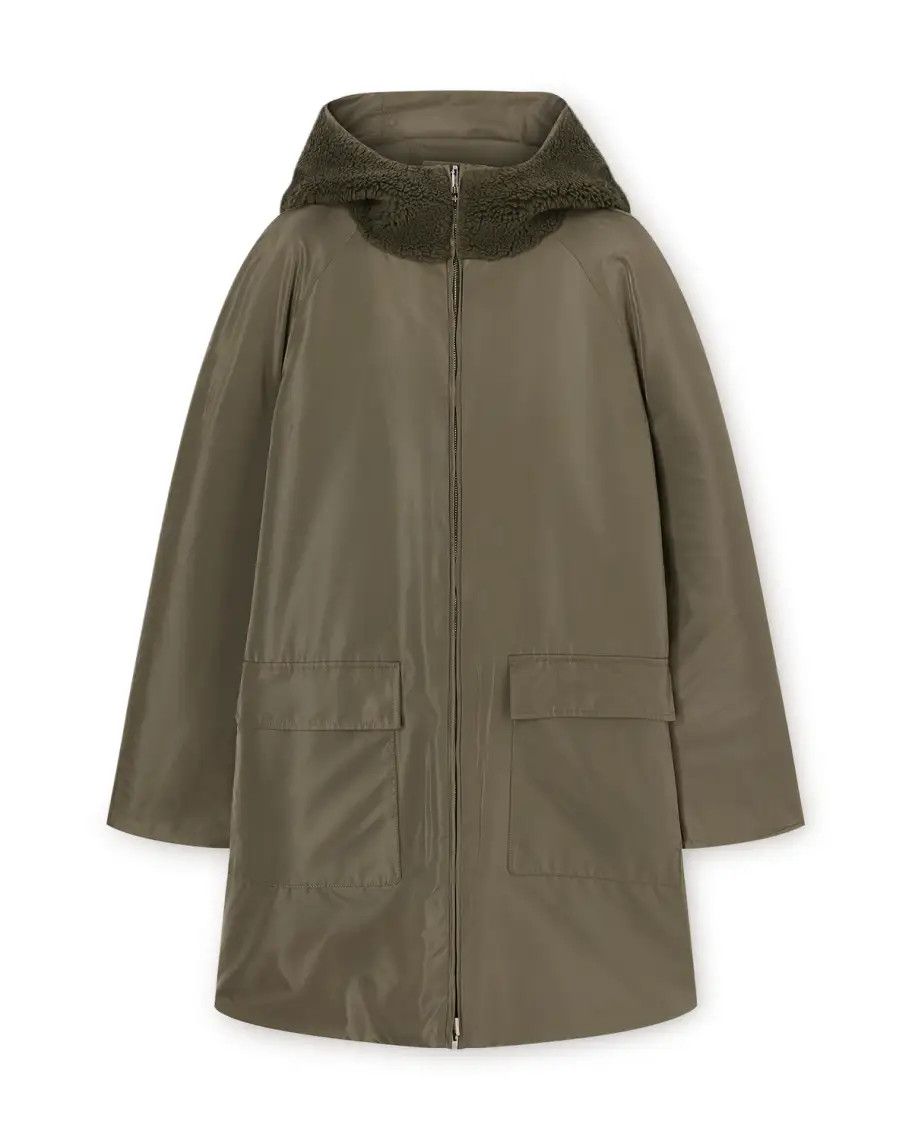 Loro Piana o1srvl11e0824 Reversible Conway Parka Jacket in Green Size L / US 10 / IT 46 - 1 Thumbnail