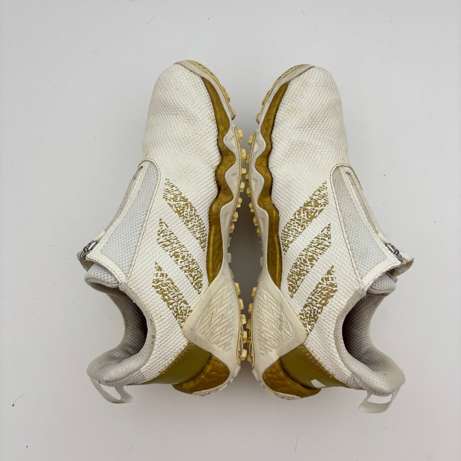 Adidas Adidas Codechaos 22 BOA White Gold Golf Shoes Men's 8 Size US 8 / EU 41 - 7 Thumbnail