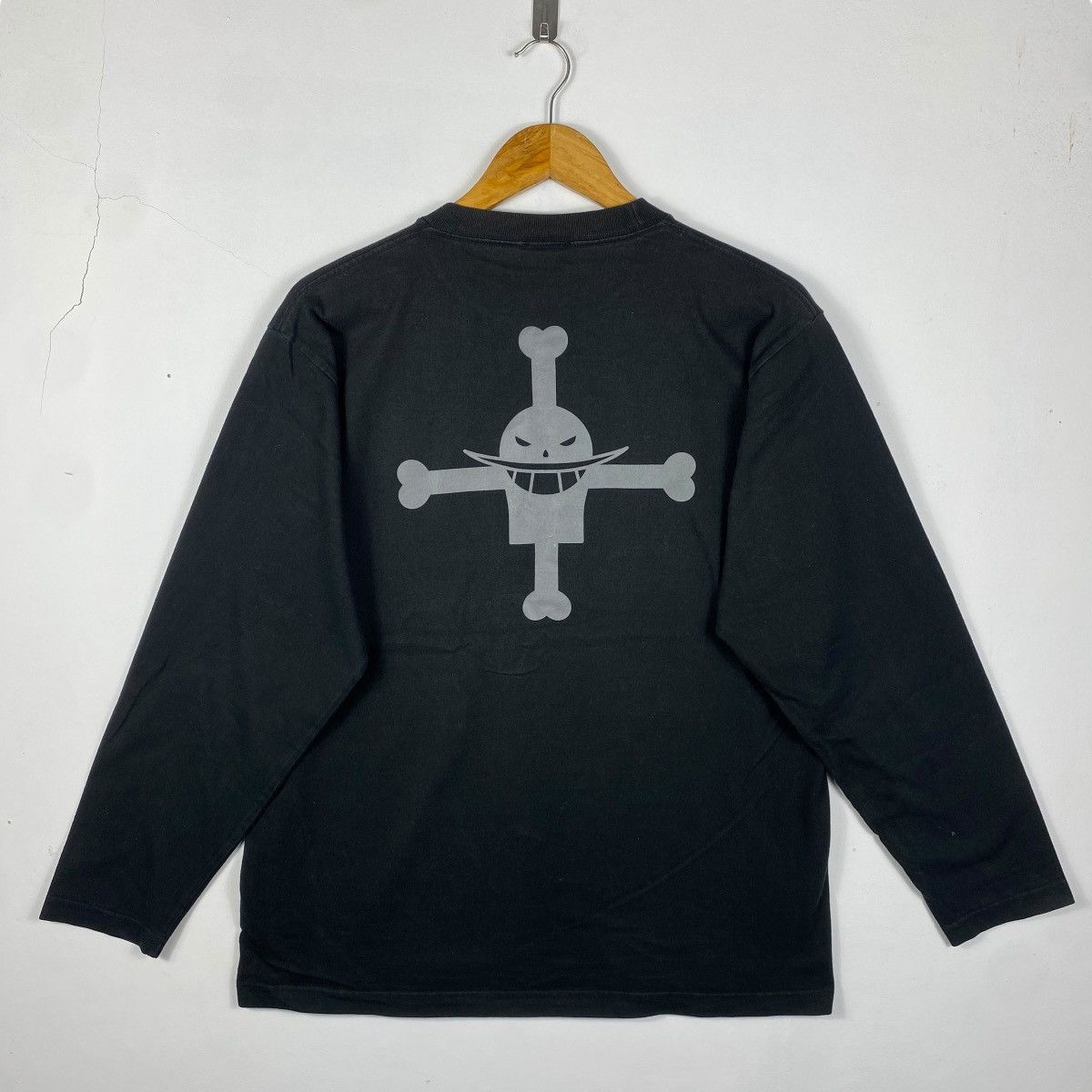 Anime ONE PIECE Portgas D. Ace Good Bye Luffy Graphic Anime Tee Size US L / EU 52-54 / 3 - 4 Thumbnail