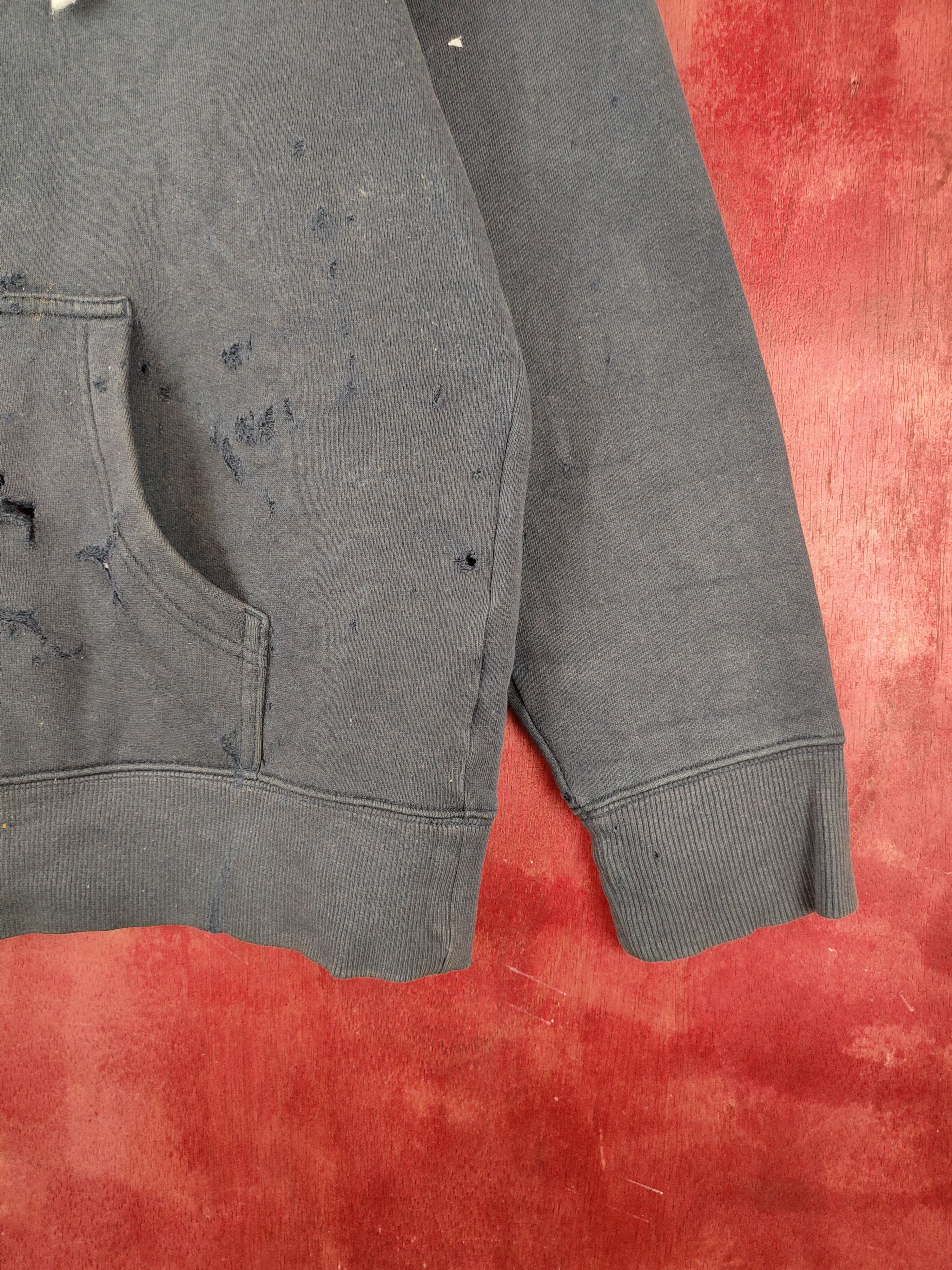 The North Face The North Face ripped distressed Faded Hoodie #S2129DL Size US M / EU 48-50 / 2 - 11 Thumbnail