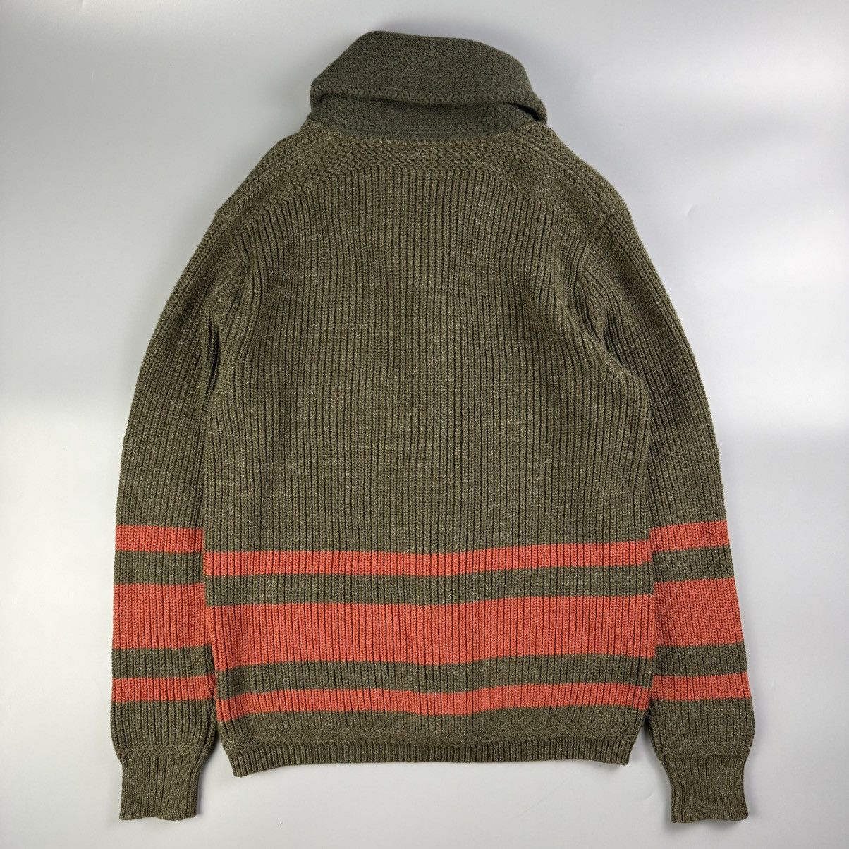 RRL Ralph Lauren RRL - Shawl Collar Cardigan Size US M / EU 48-50 / 2 - 9 Thumbnail