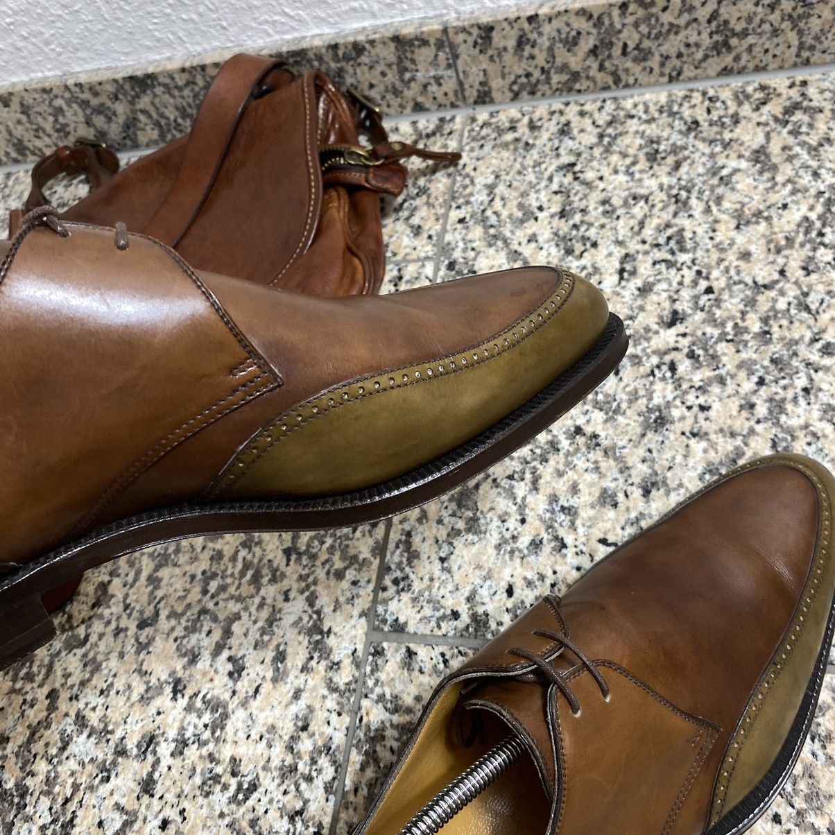 Brioni Leather Derby Shoes Brioni brown Size US 8.5 / EU 41-42 - 14 Thumbnail