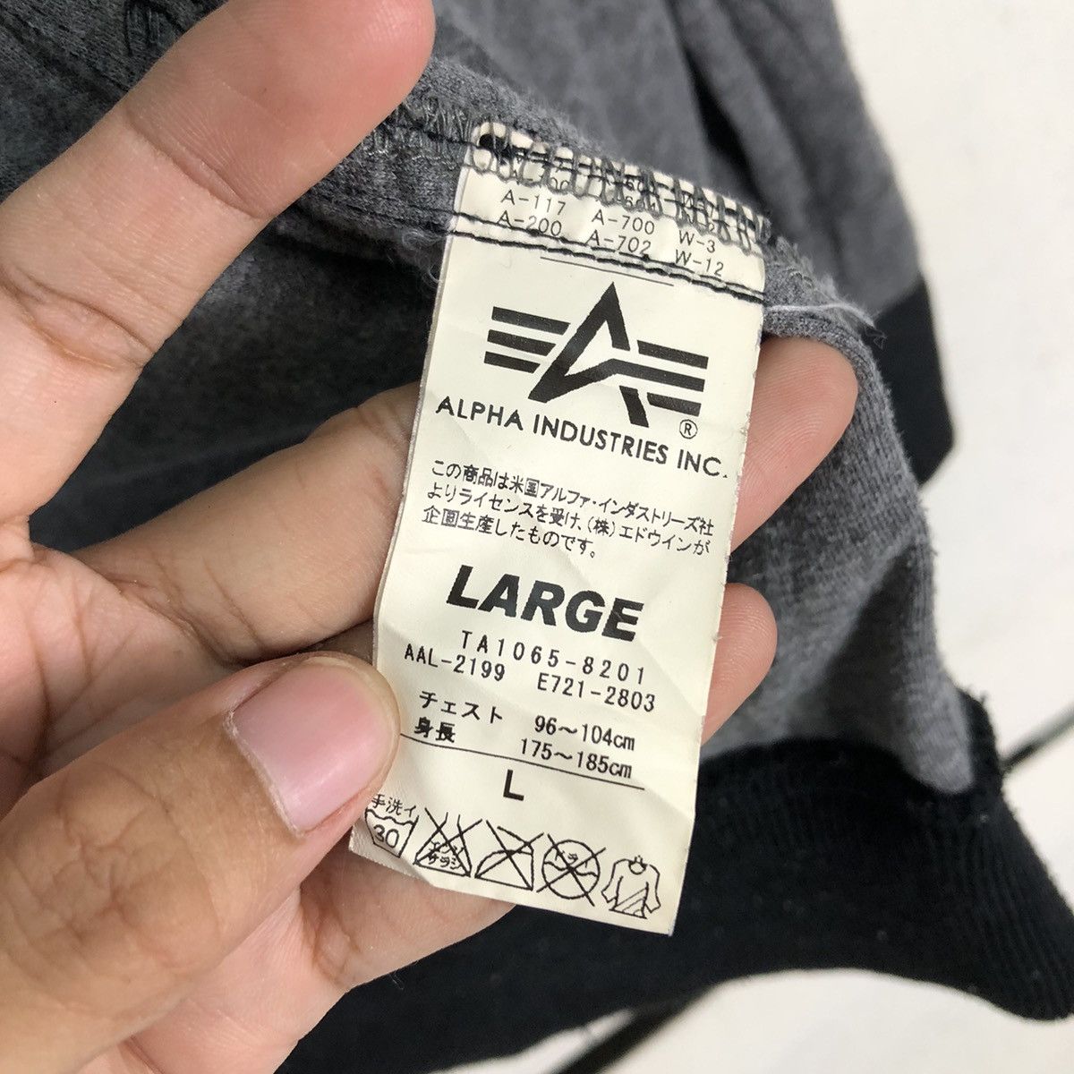 Alpha Industries 📌Vintage Fly Riot Bomber Jacket Biker Alpha Industries Size US L / EU 52-54 / 3 - 20 Thumbnail