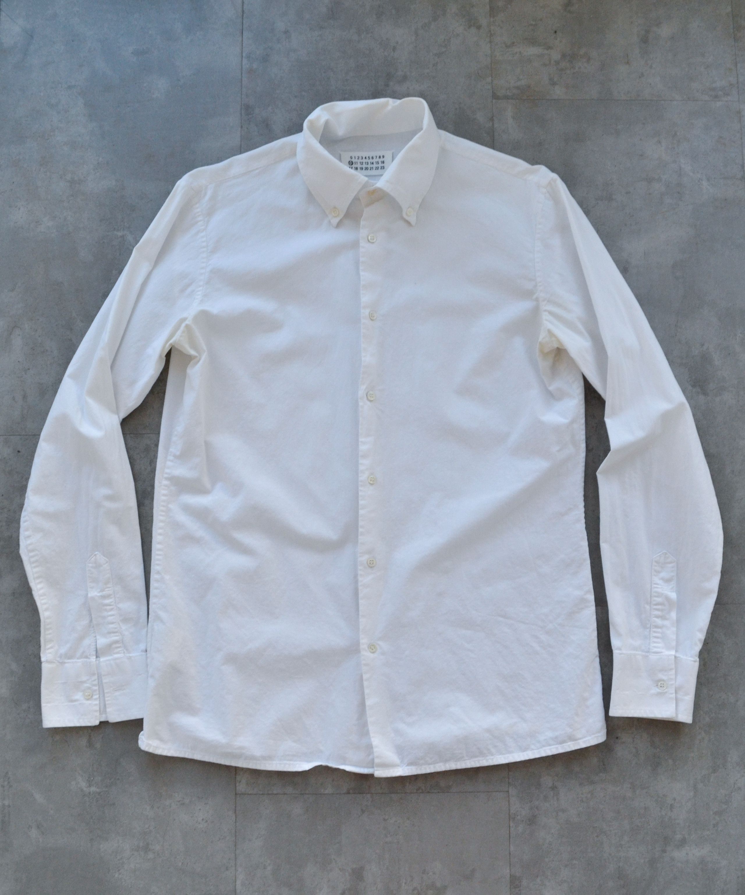 Maison Margiela Maison Margiela Shirt Long Sleeve VIntage F/W2002 White Size US L / EU 52-54 / 3 - 12 Thumbnail