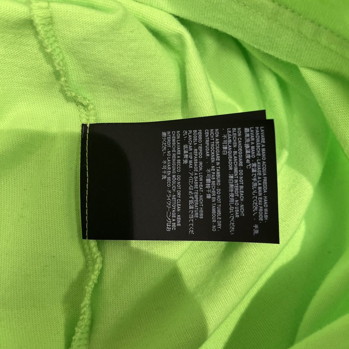 Balenciaga Balenciaga Ego Tee Lime Size US XL / EU 56 / 4 - 9 Thumbnail