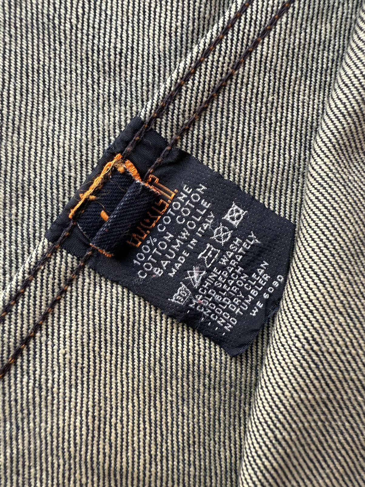W&LT Walter Van Beirendonck W&LT “Kiss The Future” Denim Jacket Size US M / EU 48-50 / 2 - 12 Thumbnail