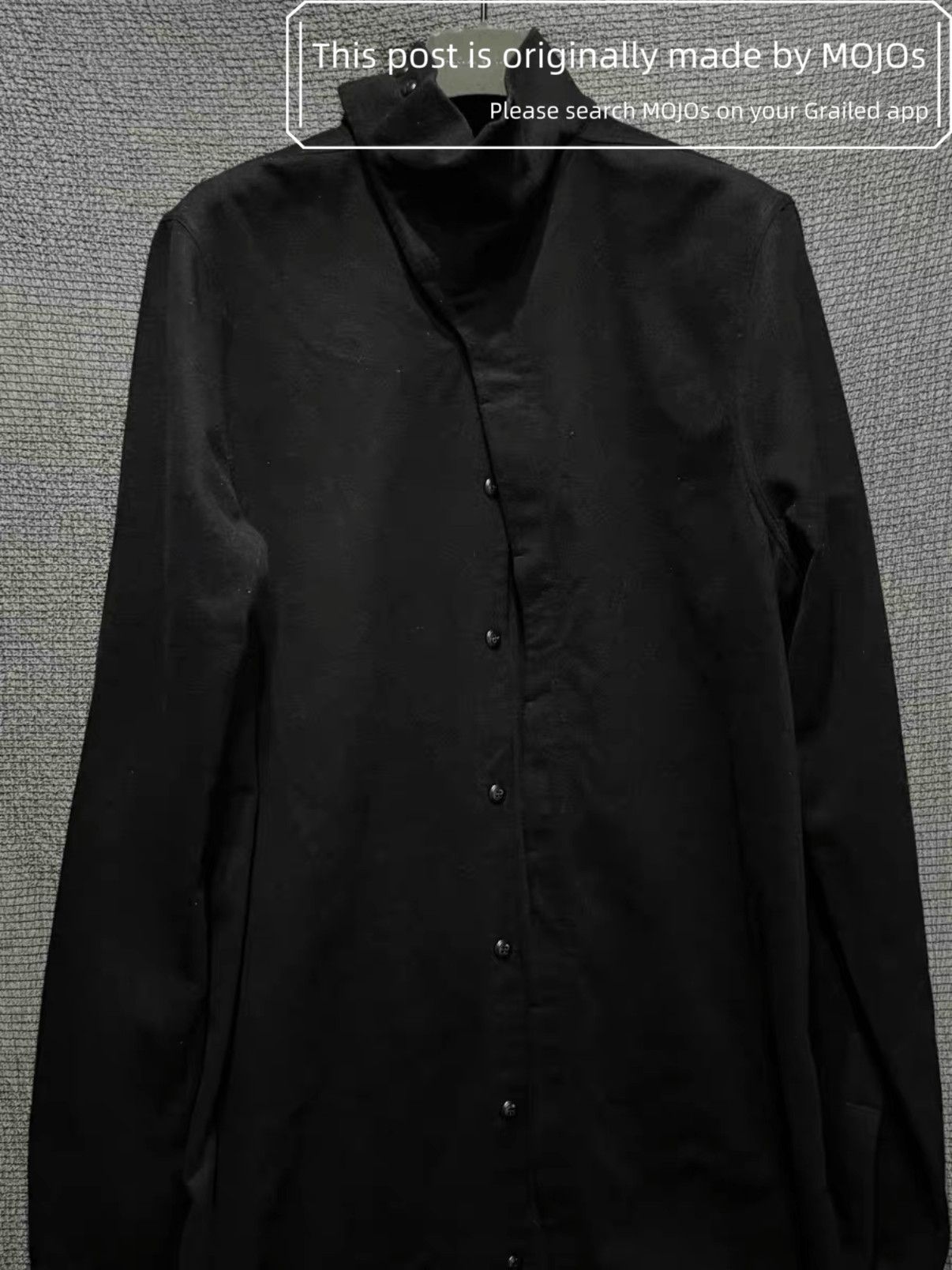 Rick Owens Sz L Rick Owens 15AW Unevenness Shirt mojos491911 Size US L / EU 52-54 / 3 - 3 Thumbnail