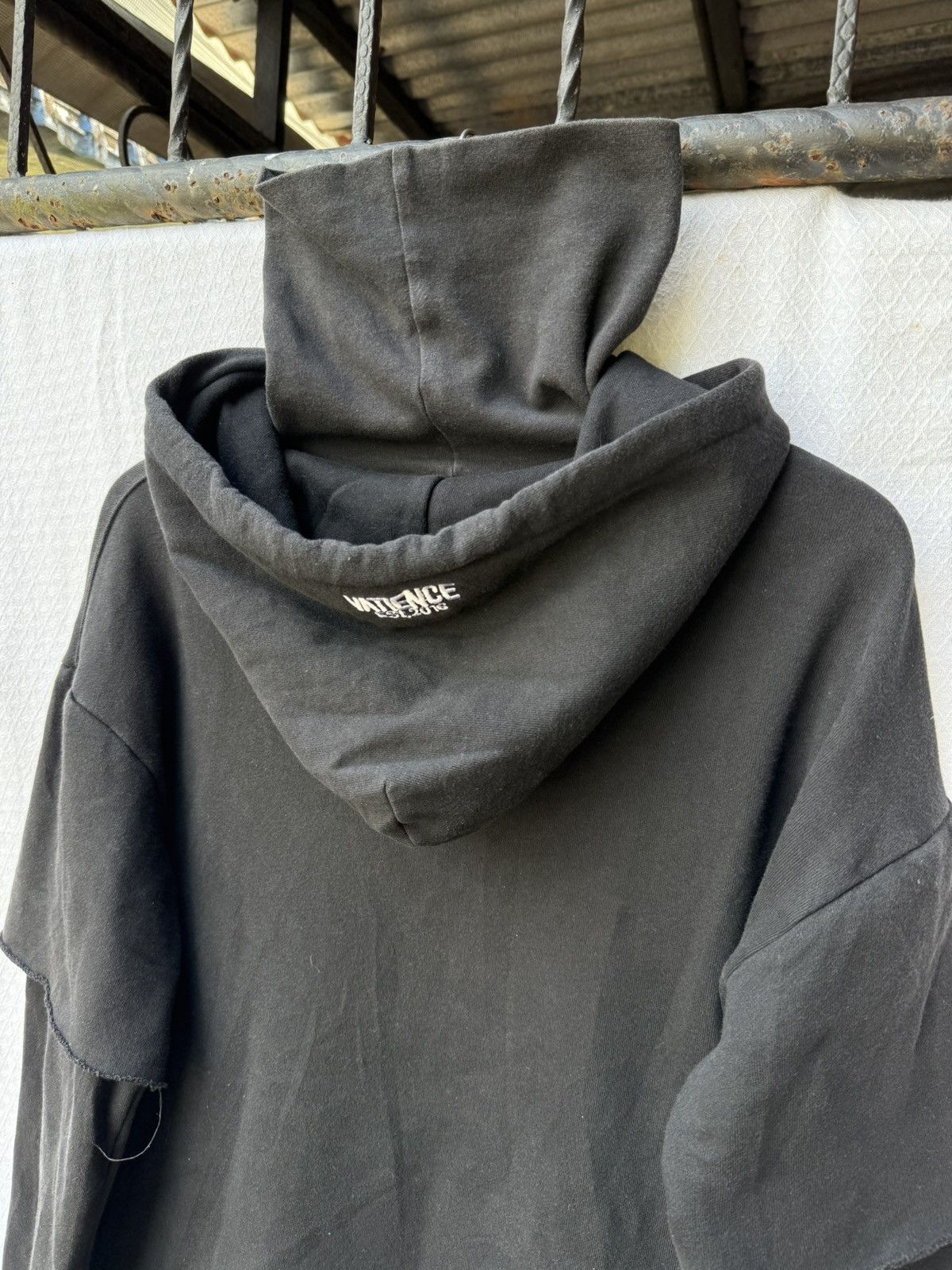 Hysteric Glamour Vatience Doubel Layer Balaclava Black Blank Hoodie Size US L / EU 52-54 / 3 - 3 Thumbnail
